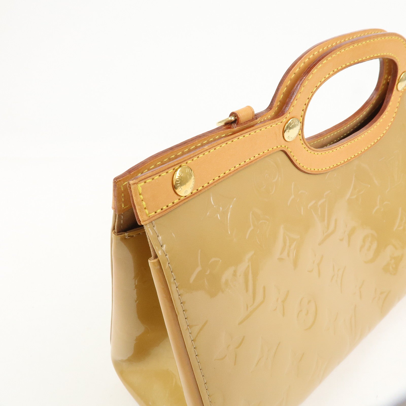 Louis Vuitton Monogram Vernis Roxbury Drive Bag Rose M91391