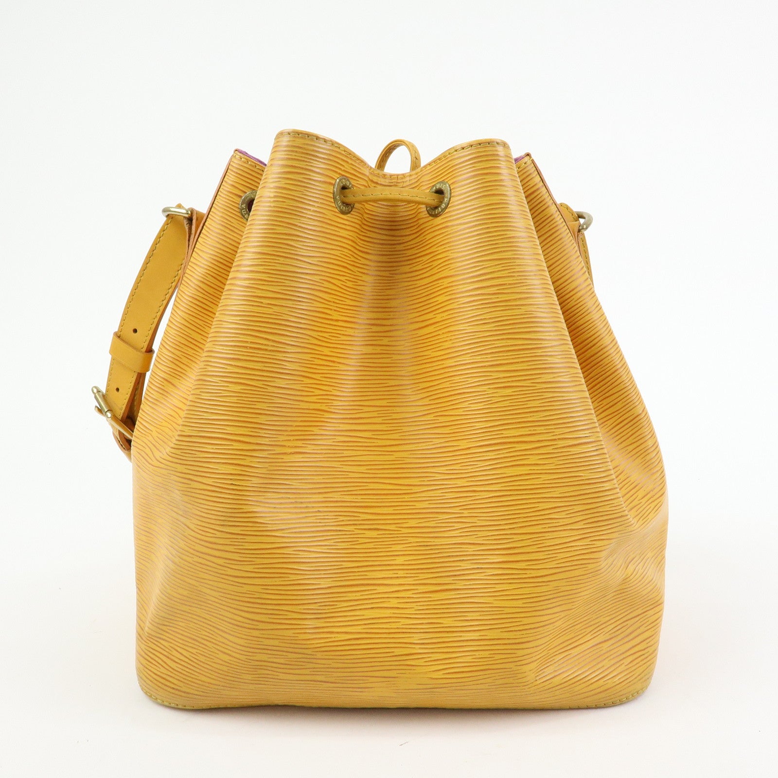 Louis Vuitton Epi Petit Noe Shoulder Bag Tassili Yellow M44109