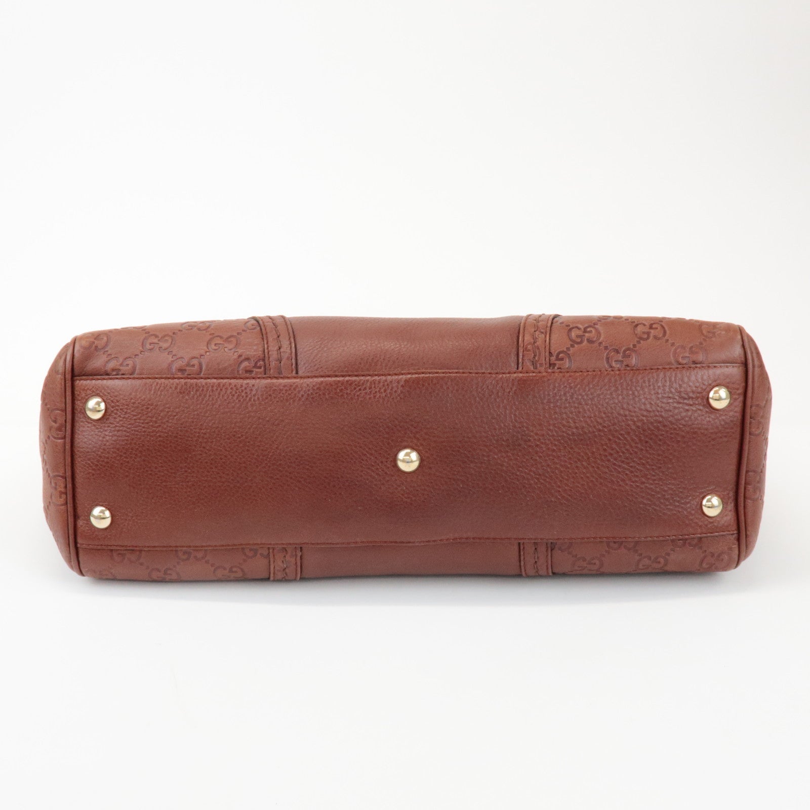GUCCI Guccissima Leather Tote Bag Hand Bag Brown 181511