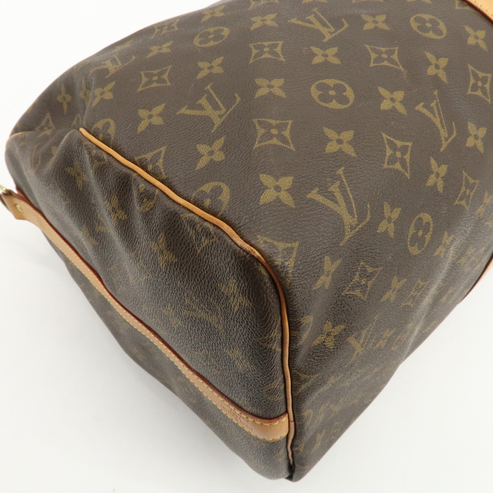 Louis Vuitton Monogram Keep All Bandouliere 55 Boston Bag M41414