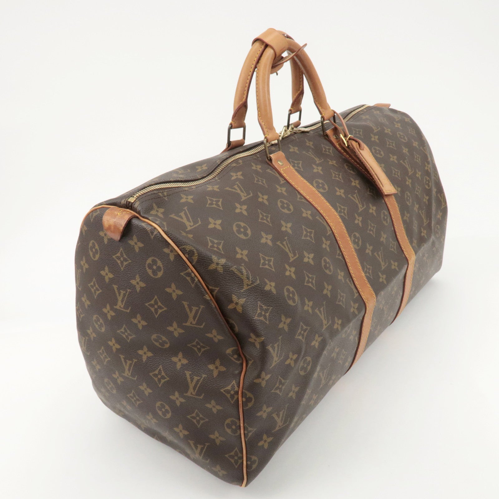 Louis Vuitton Monogram Keep All 55 Boston Bag Travel Bag M41424 Used