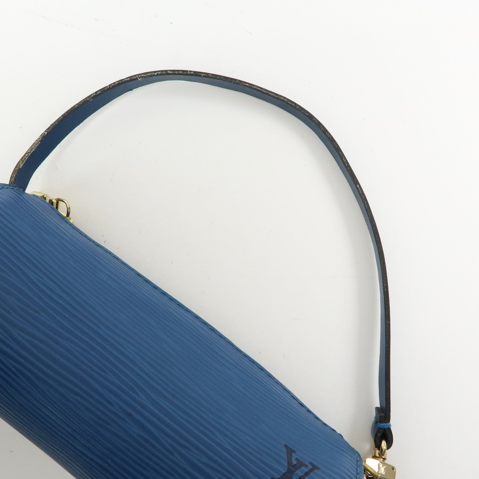 Louis Vuitton Epi Soufflot Shoulder Bag Hand Bag Toledo Blue M52225
