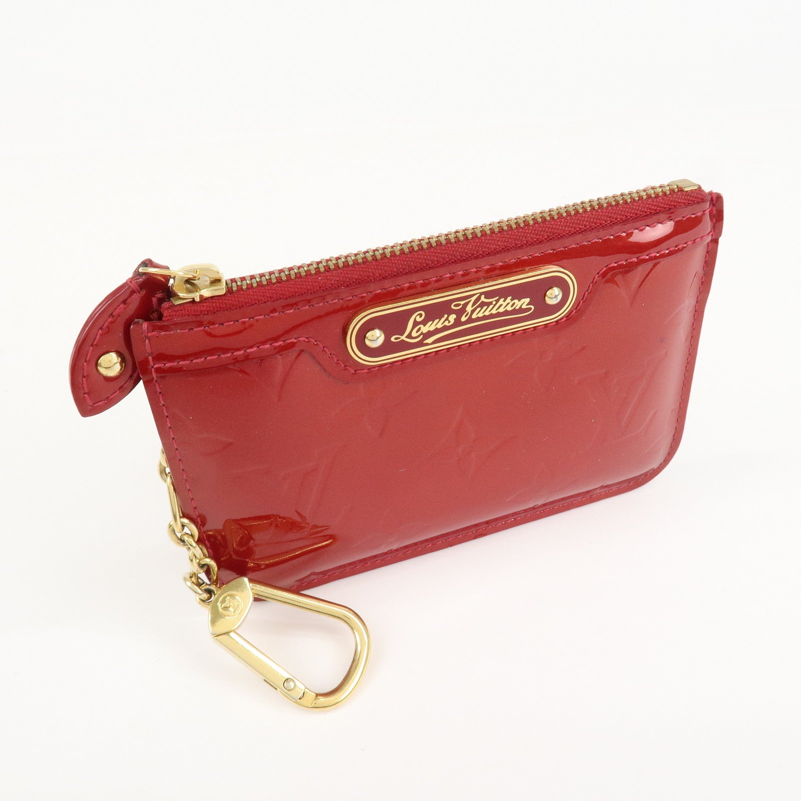 Louis Vuitton Monogram Vernis Pochette Cles NM Coin Case M93559 Used