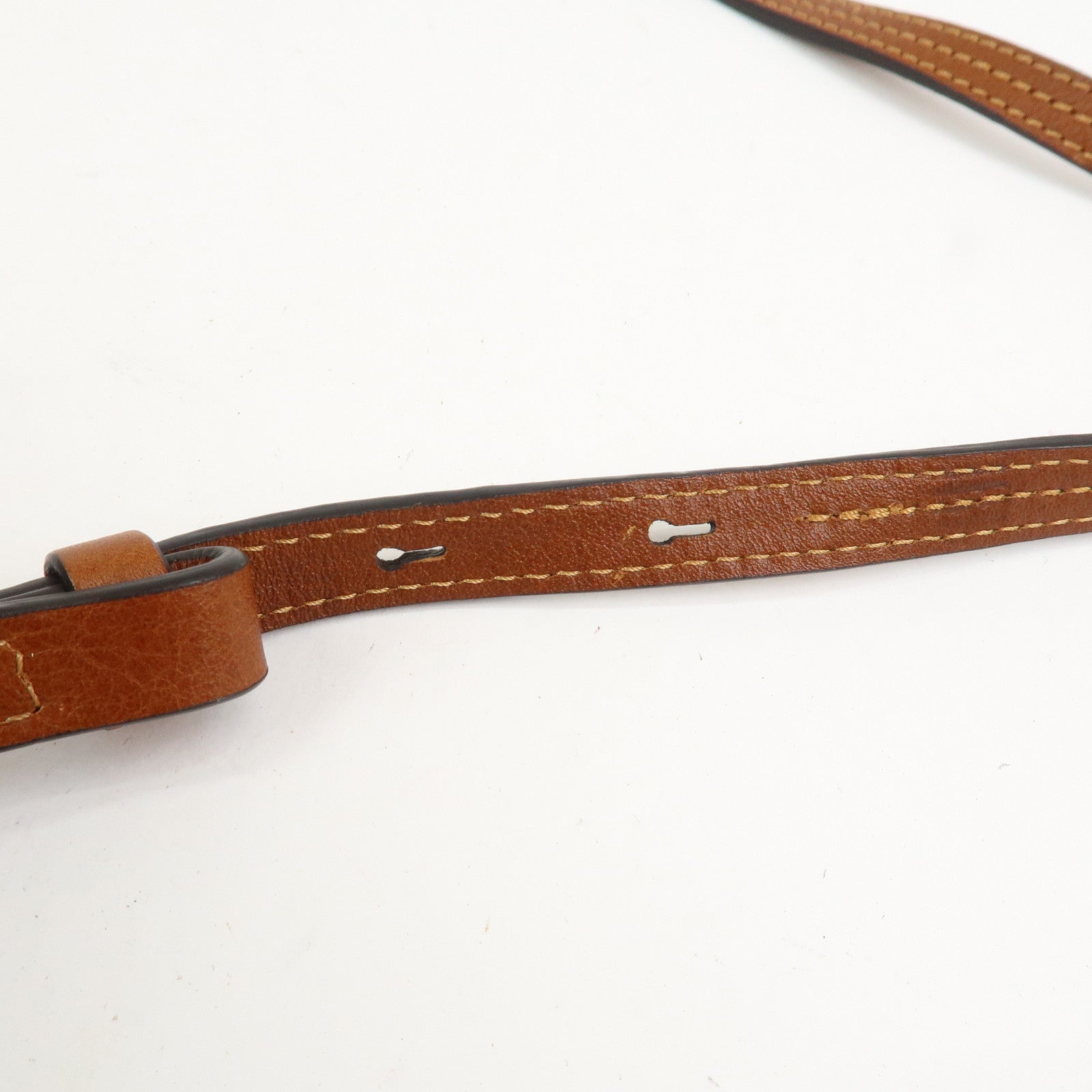 Chloe Alphabet Nile Minaudier Calf Leather 2Way Bag Shoulder Bag