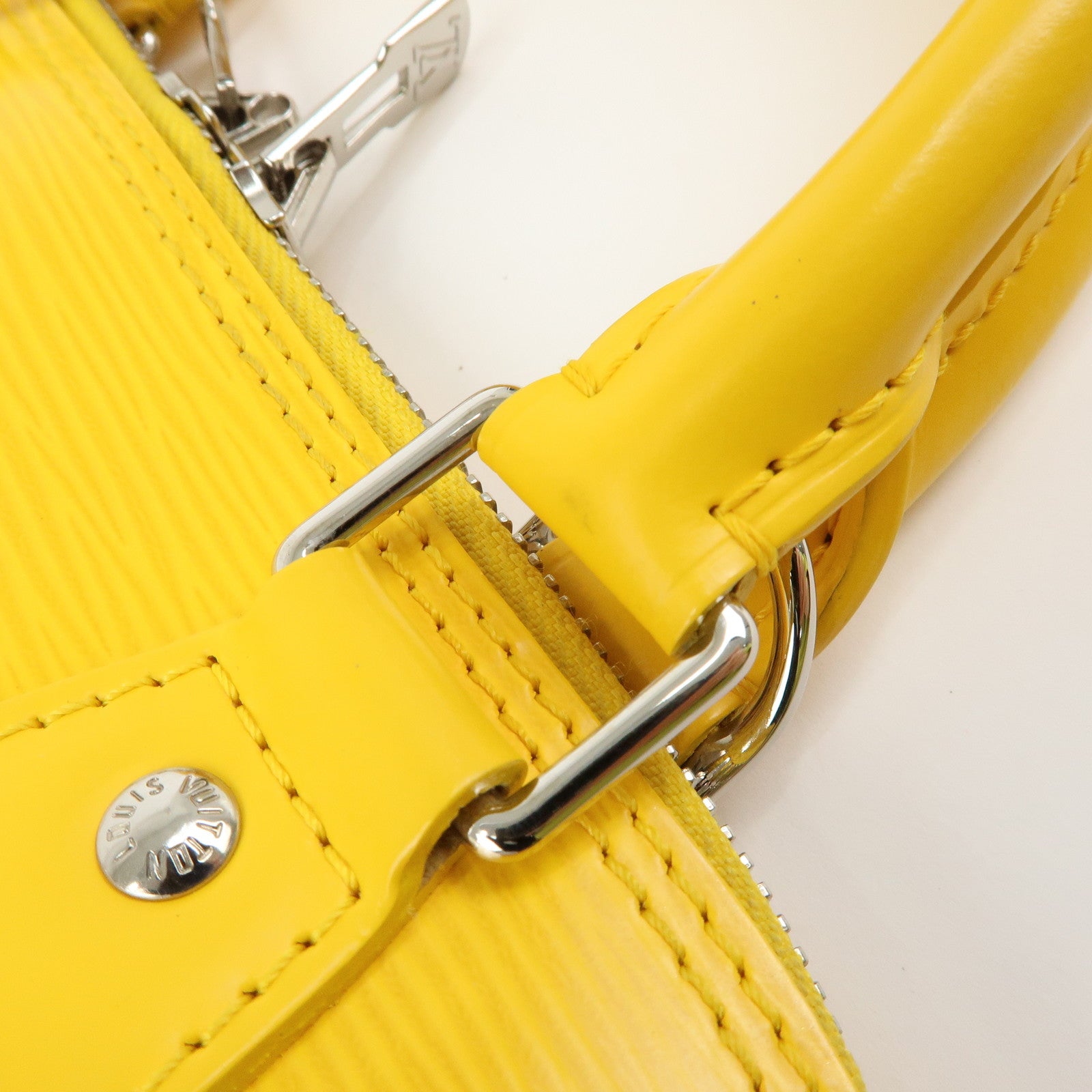 Louis Vuitton Epi Alma PM Leather Hand Bag Mimosa M40951