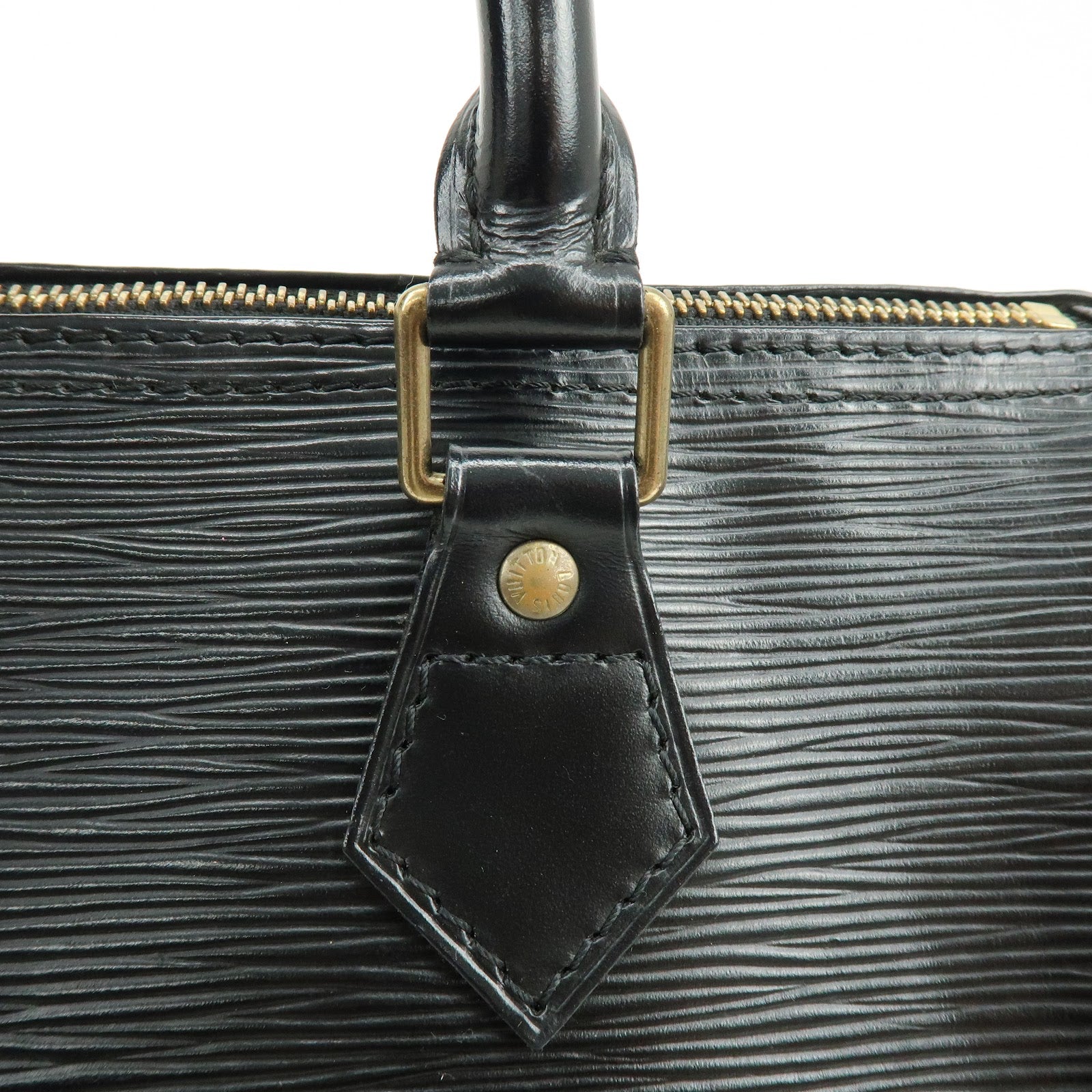 Louis Vuitton Epi Leather Speedy 25 Hand Bag Boston Bag Noir M59032