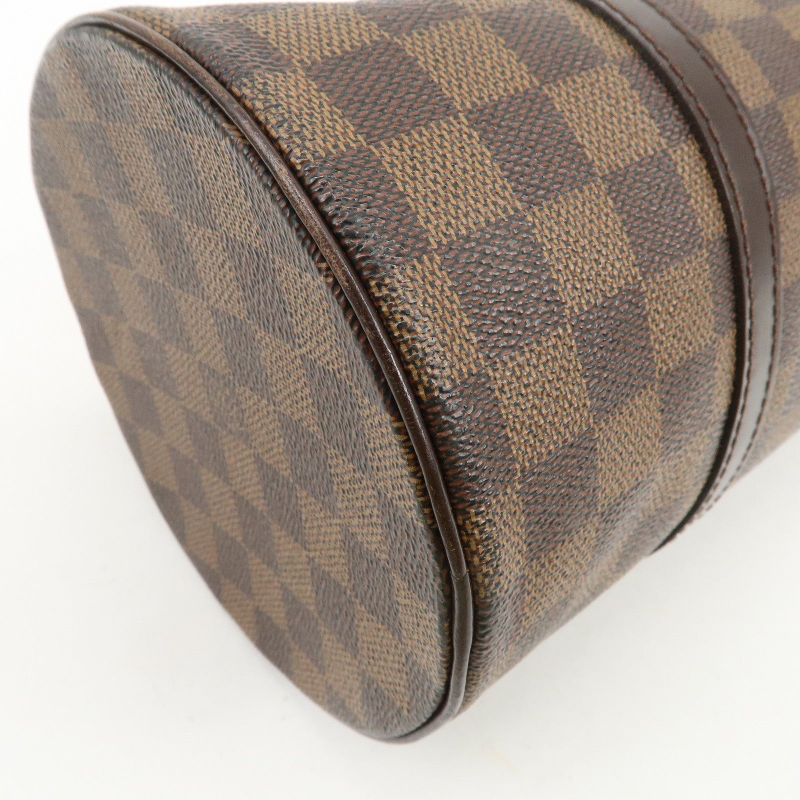Louis Vuitton Damier Ebene Papillon 30 Hand Bag Brown N51303