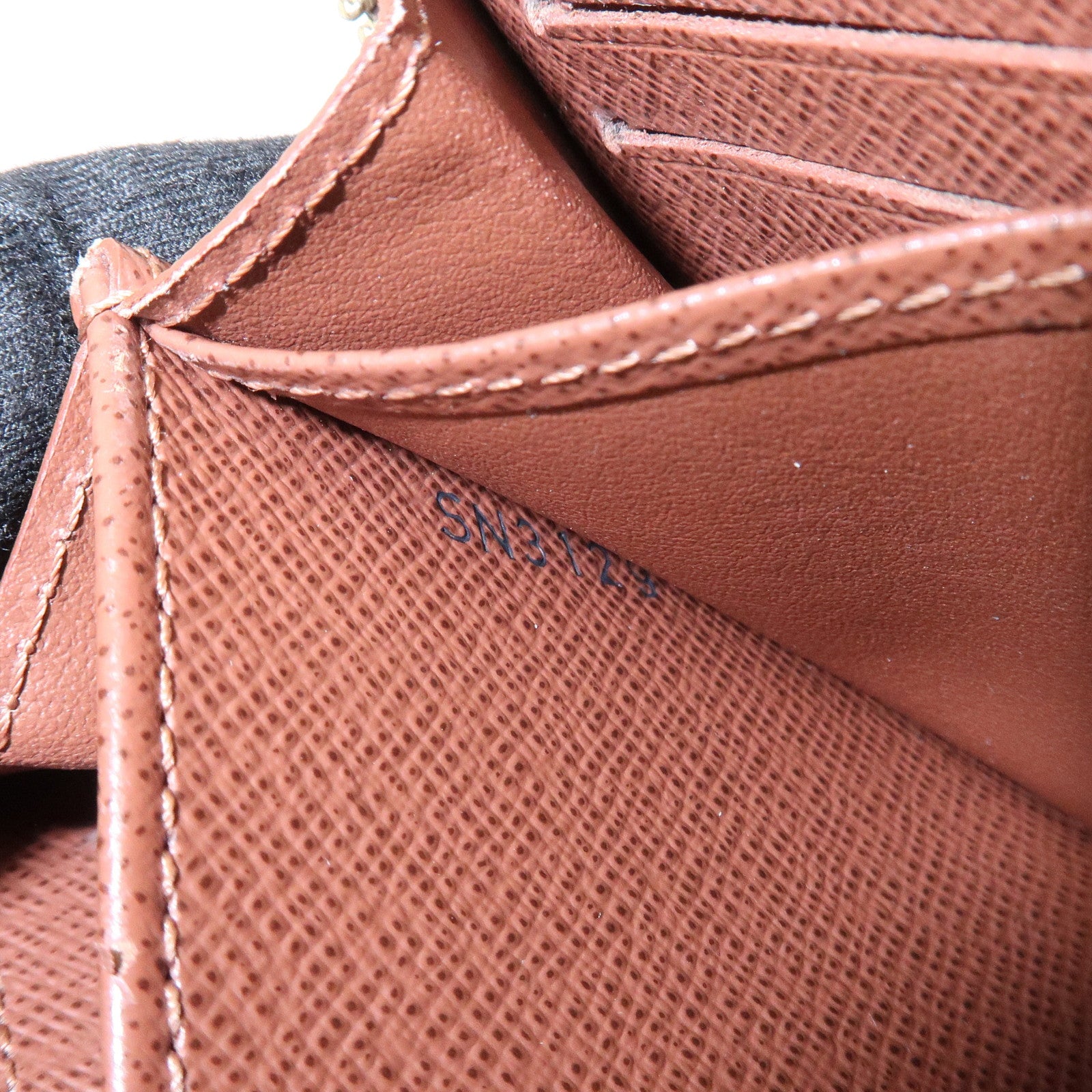 Louis Vuitton Monogram Canvas Zippy Coin Purse Wallet Brown M60067