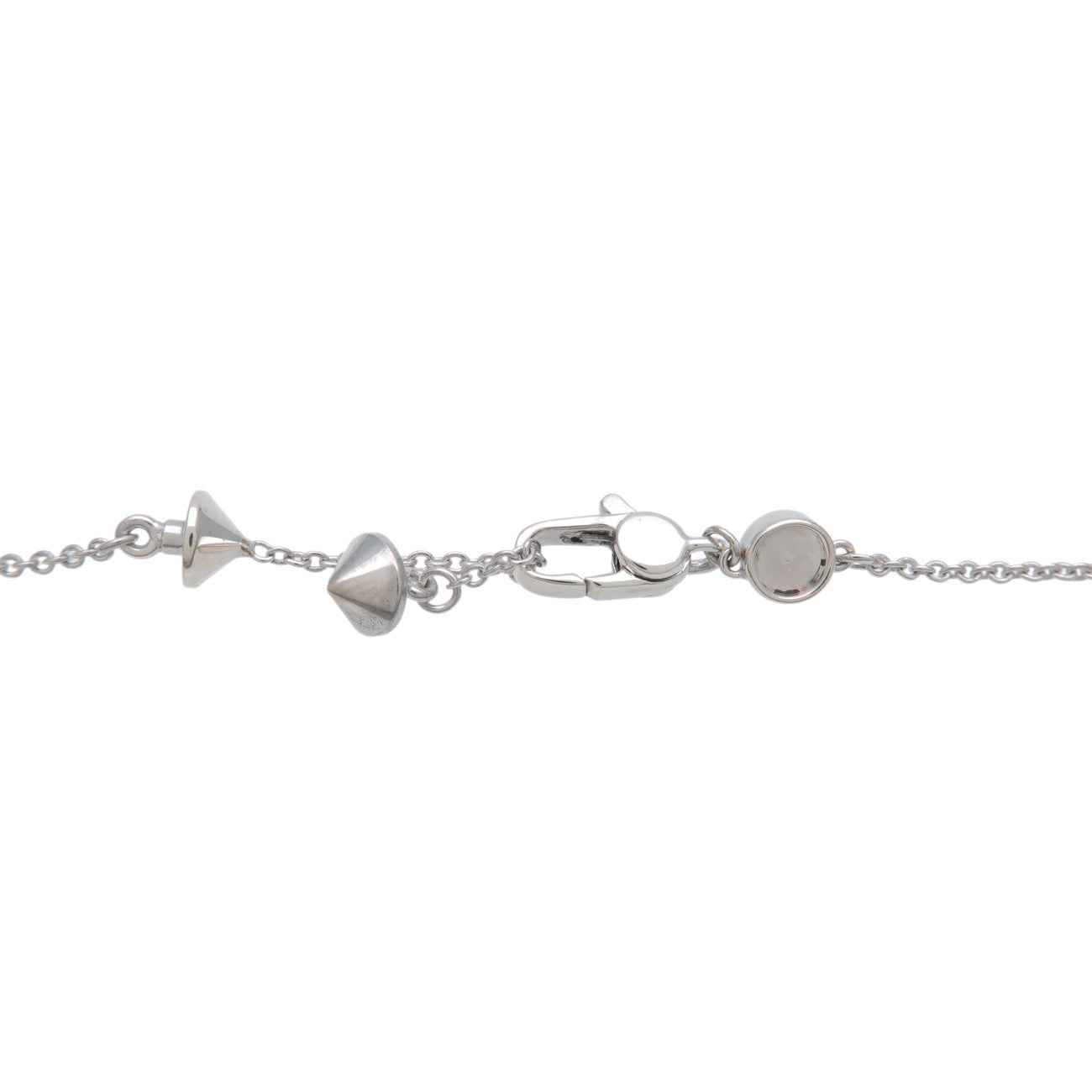 GUCCI Heart Nacklace Amethyst SV925 Silver 325871