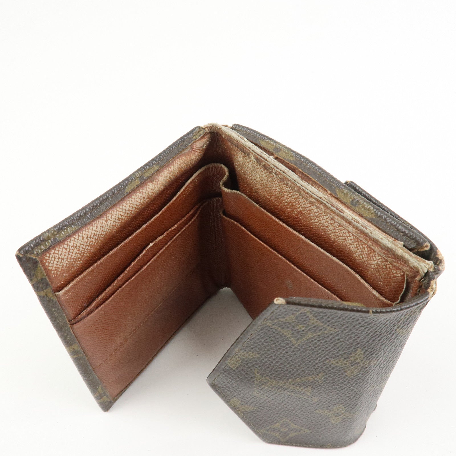 Louis Vuitton Monogram Set of 3 Wallets Brown M61652/M61660