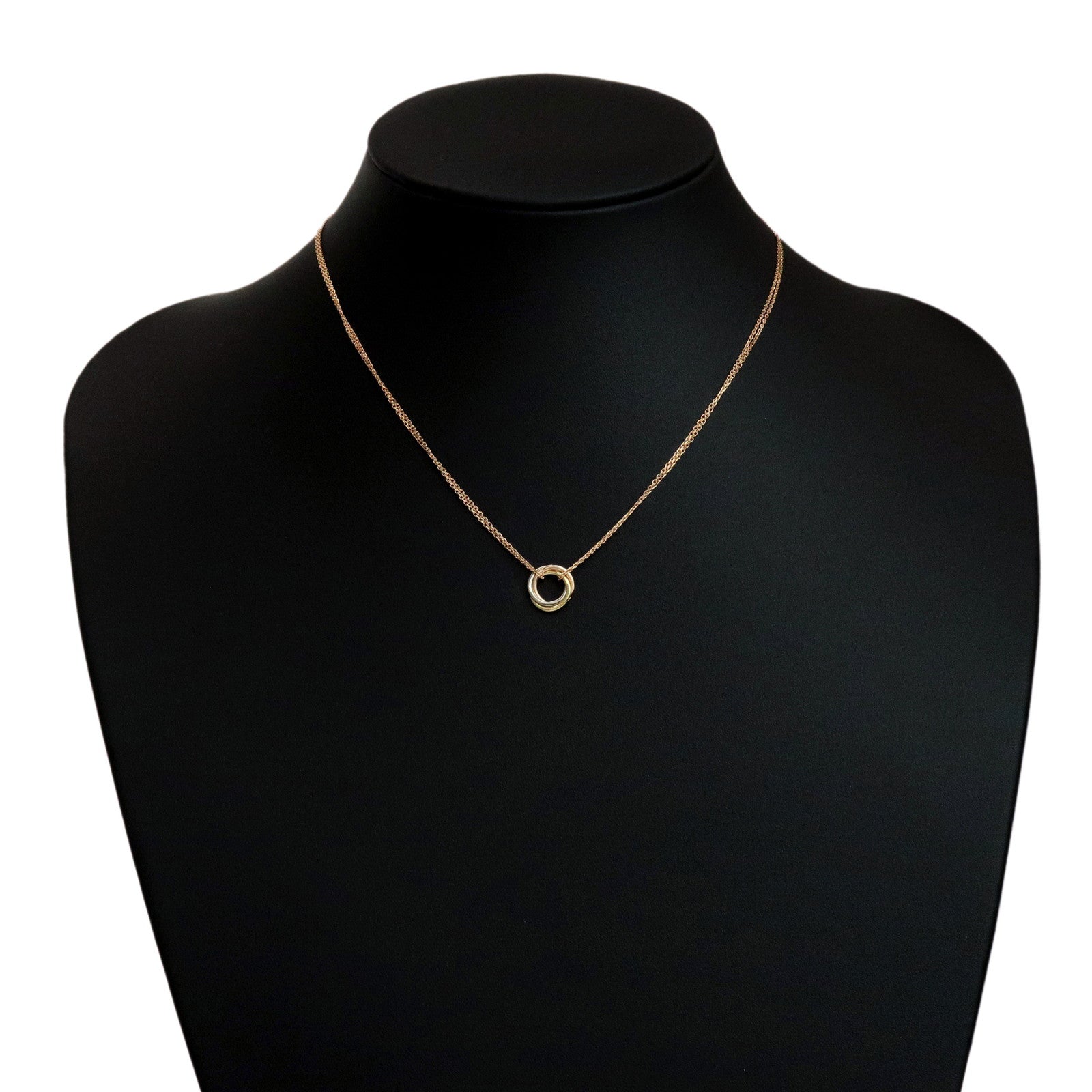 Cartier Sweet Trinity K18 750YG/WG/PG Necklace