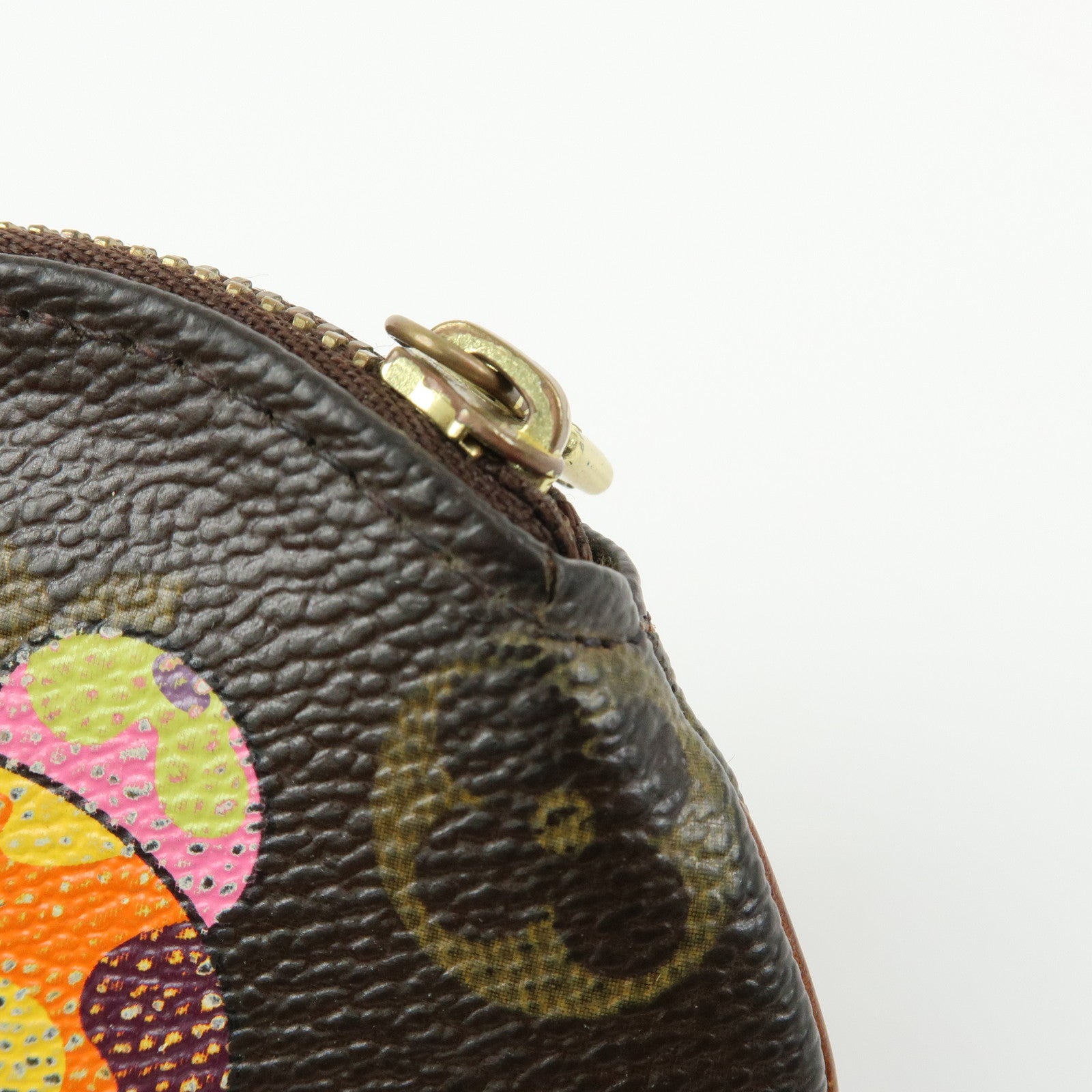 Louis Vuitton Monogram Porte Monnaie Rond Panda Coin Case M61928