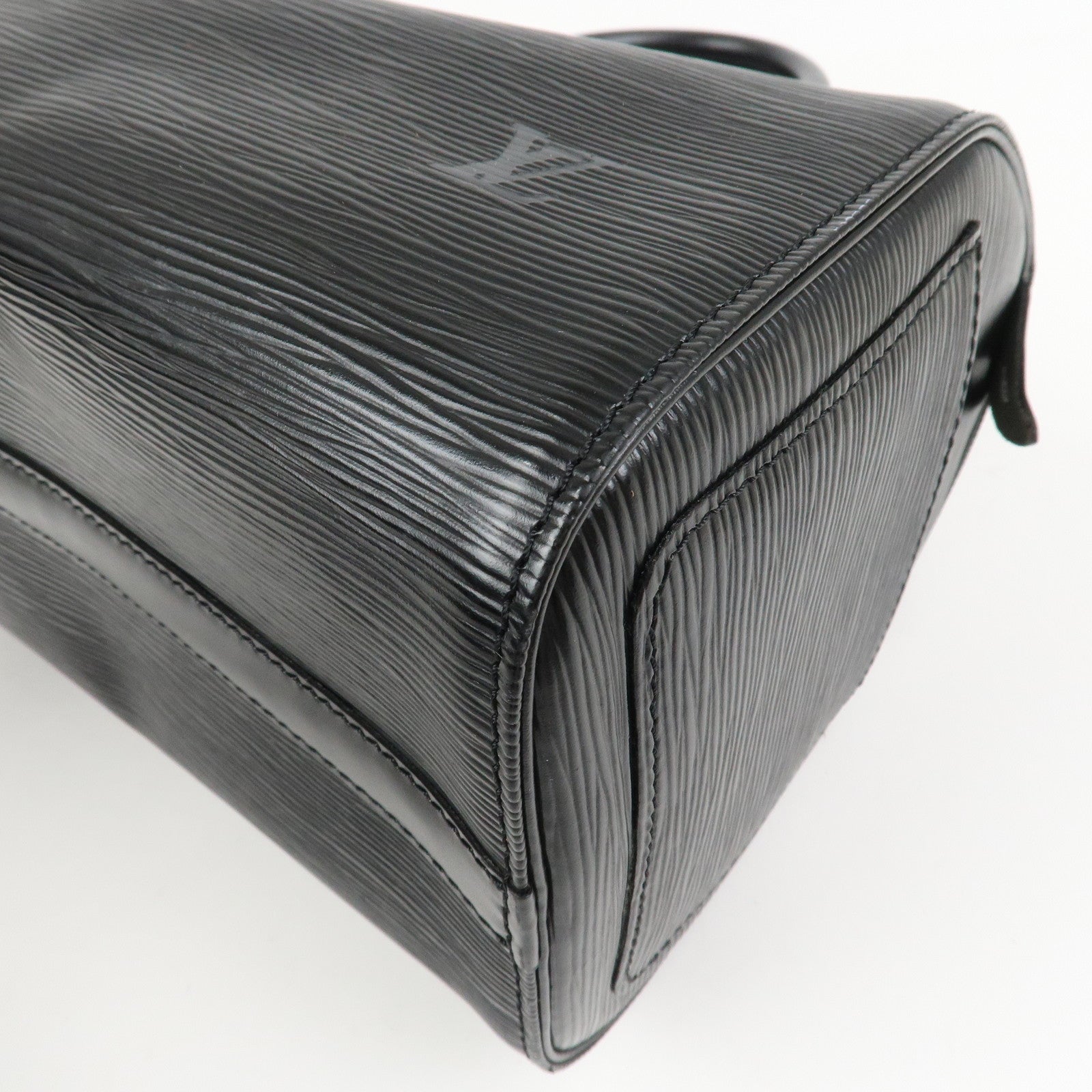 Louis Vuitton Epi Leather Speedy 25 Hand Bag Boston Bag Noir M59032