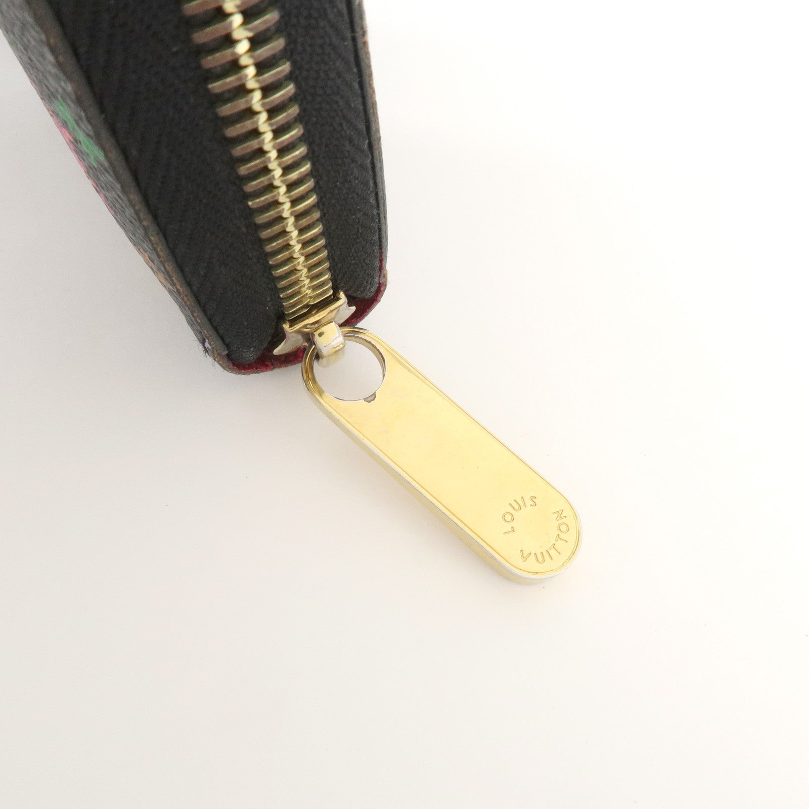 Louis Vuitton Monogram Multicolor Round Zippy Wallet Noir M60243 Used