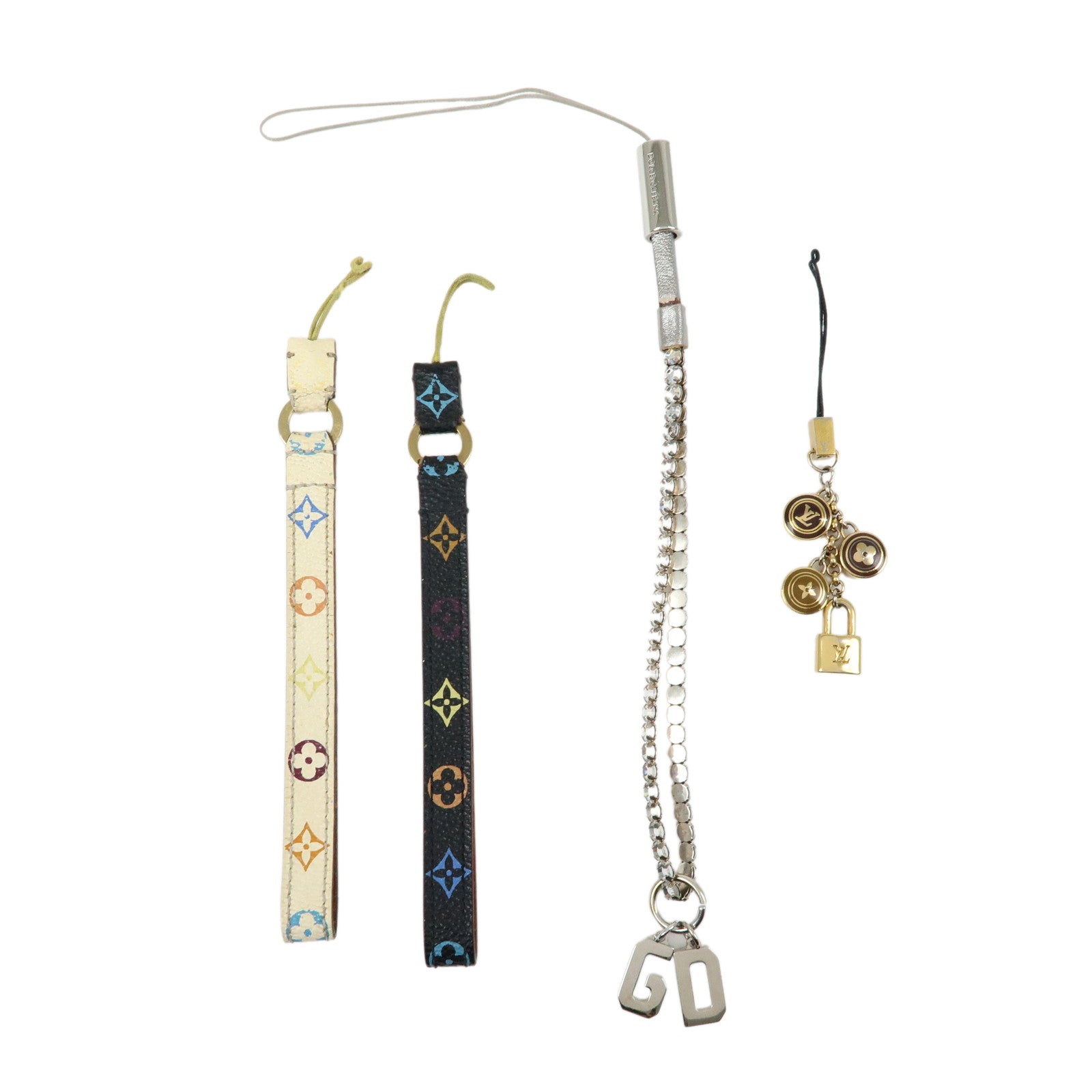 Louis Vuitton Dolce&Gabbana Set of 4 Bag Charm M65389 M92598 M92597