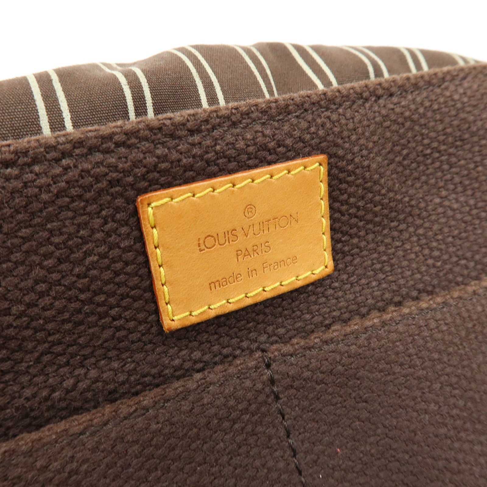 Louis Vuitton Antigua Besace PM Canvas Shoulder Bag Mocha M80661