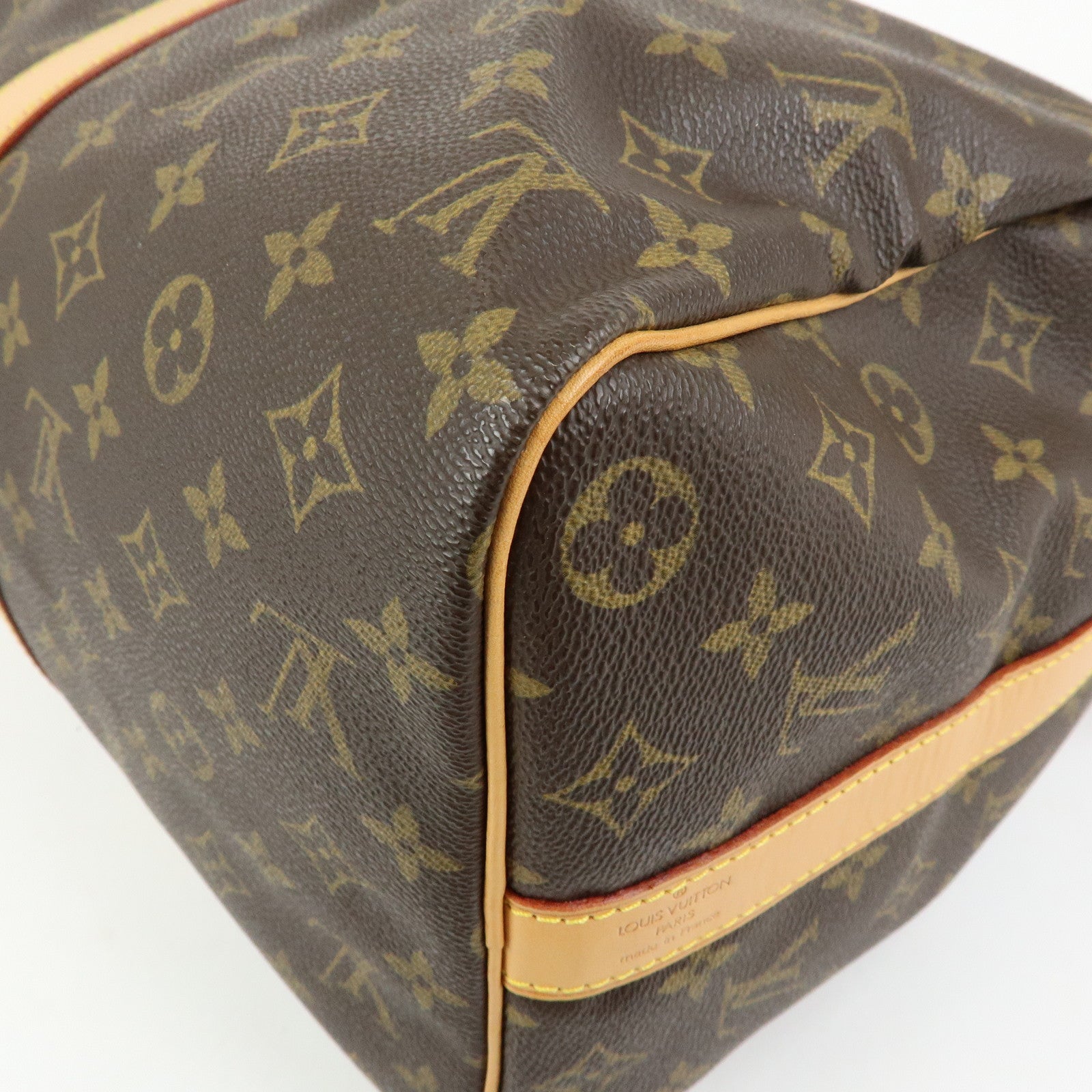 Louis Vuitton Monogram Keep All Bandouliere 45 Boston Bag M41418