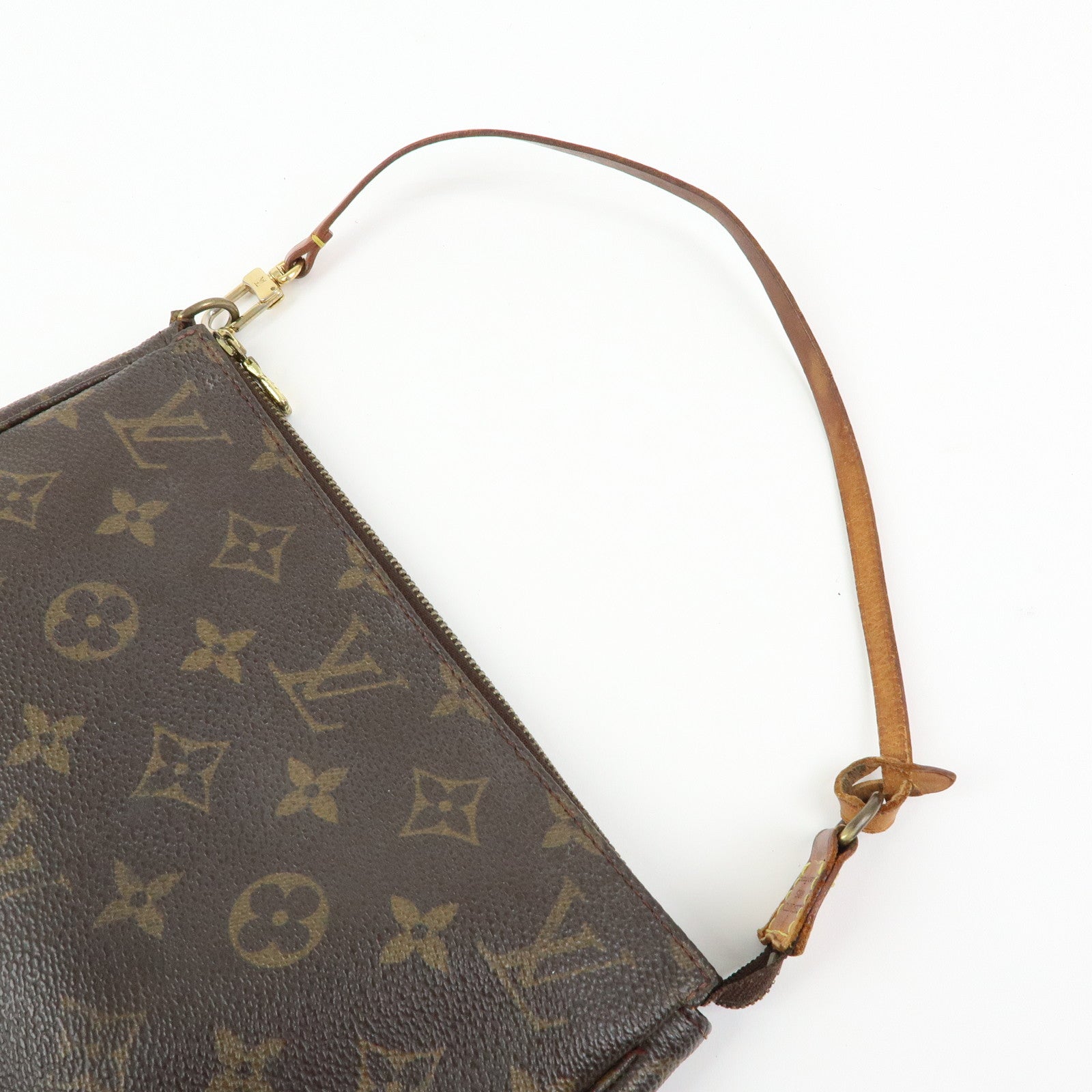 Louis Vuitton Monogram Pochette Accessoires Pouch Hand Bag M51980