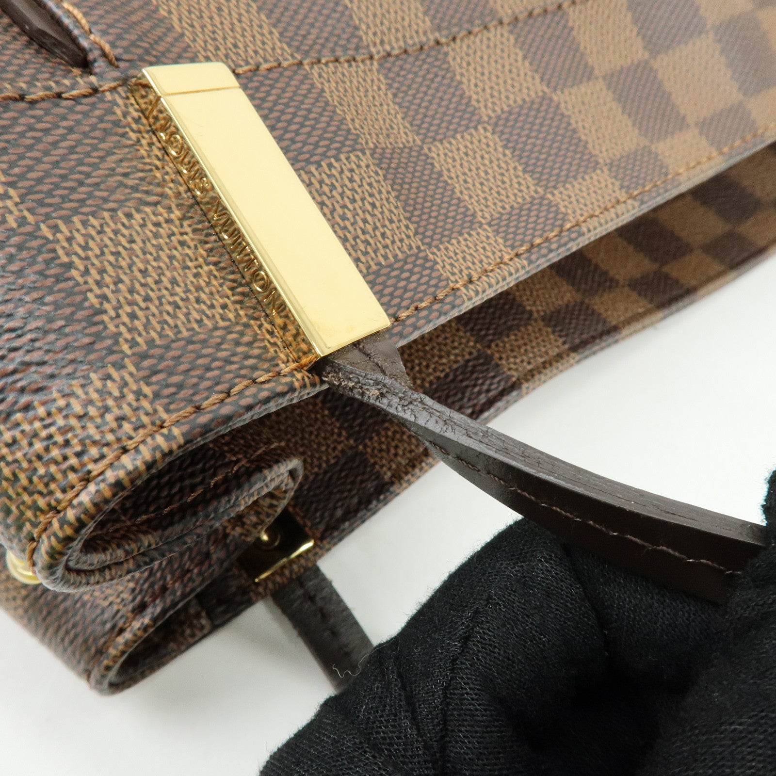 Louis Vuitton Damier Marylebone GM Canvas Tote Bag Brown N41214