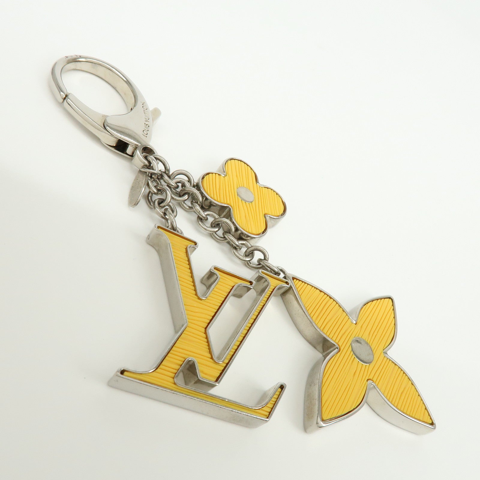 Louis Vuitton Bijou Sac Fleur de Epi Bag Charm Key Chain M66887