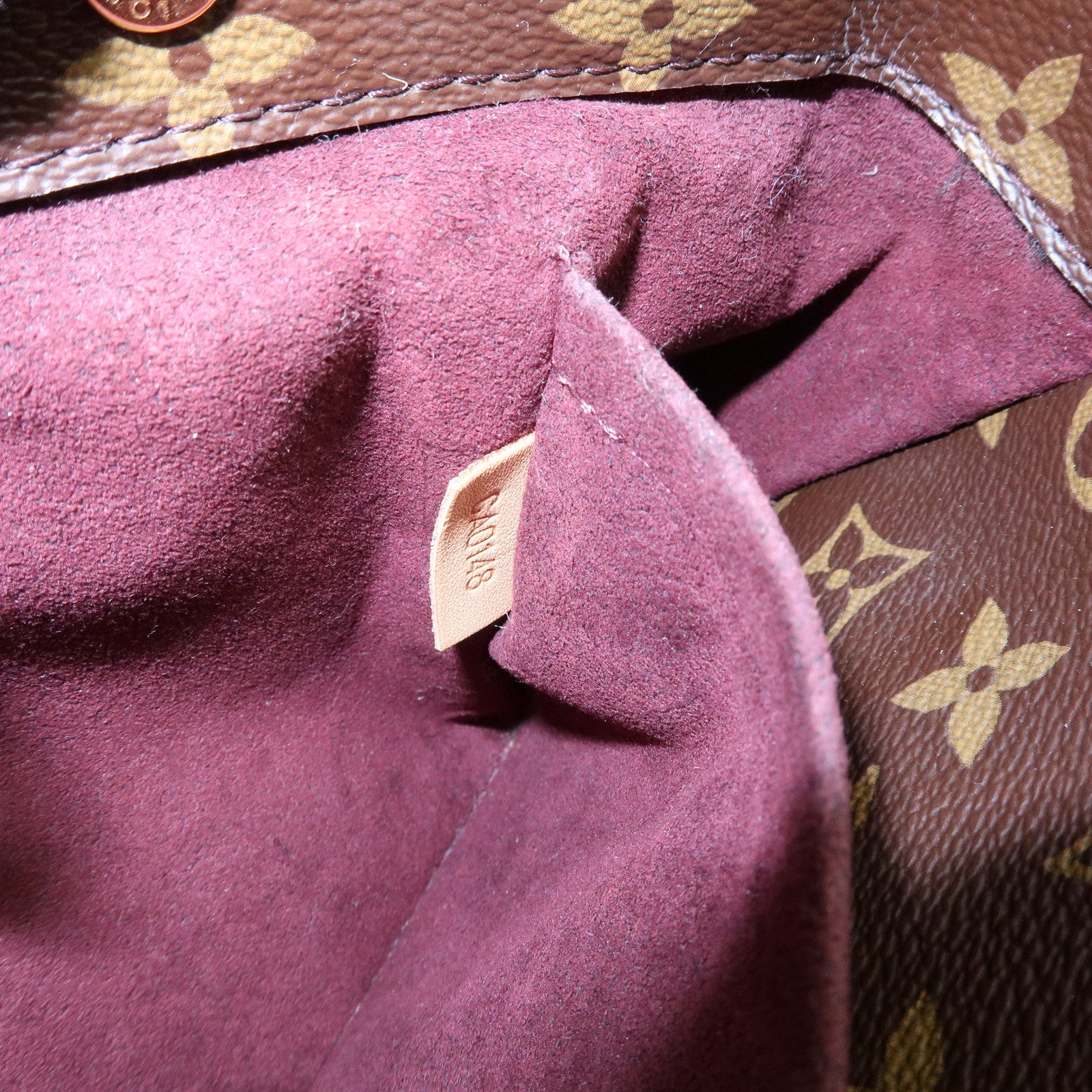 Louis Vuitton Monogram Montaigne BB 2Way Bag Hand Bag Brown M41055