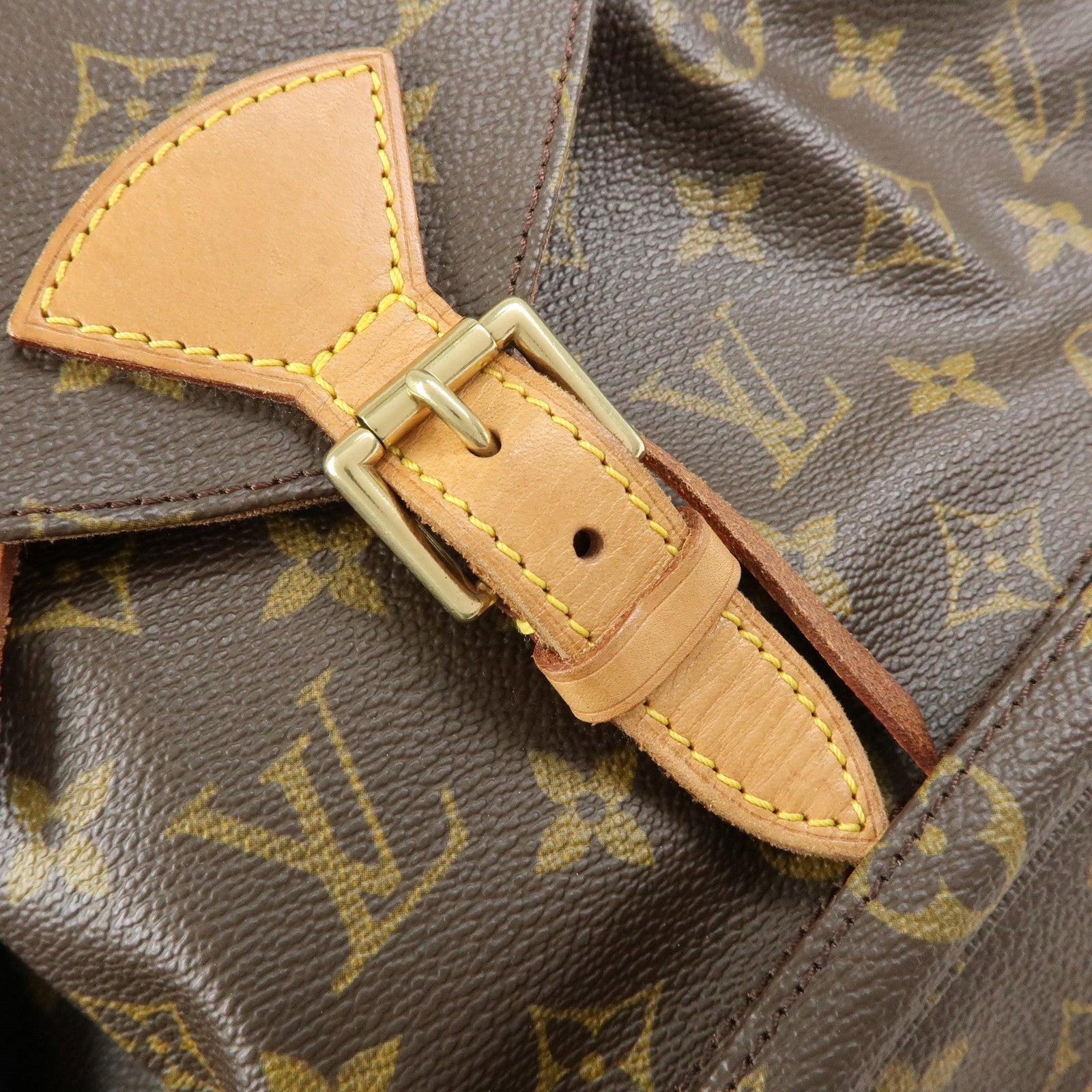 Louis Vuitton Monogram Montsouris MM Backpack Brown M51136