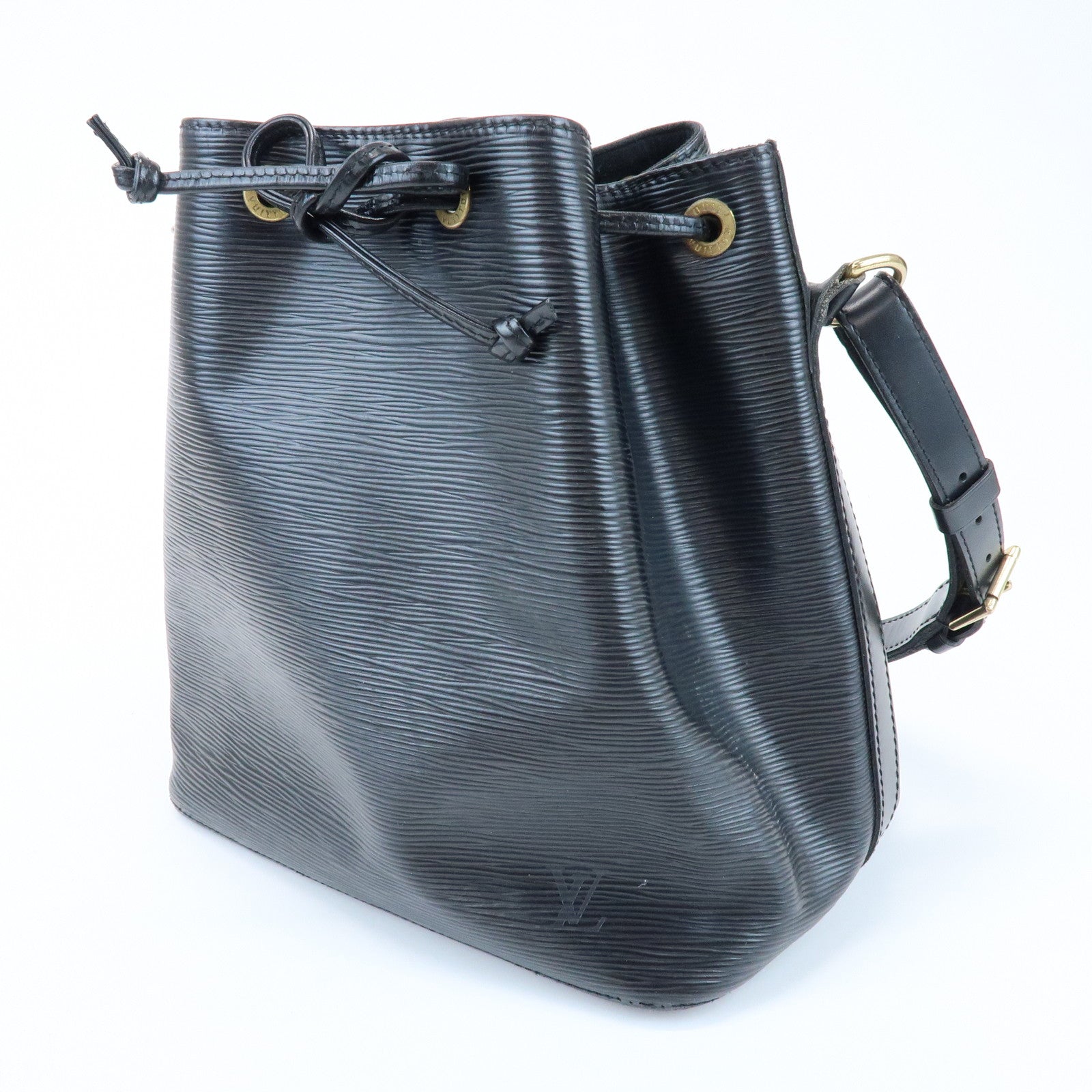 Louis Vuitton Epi Petit Noe Shoulder Bag Noir Black M59012