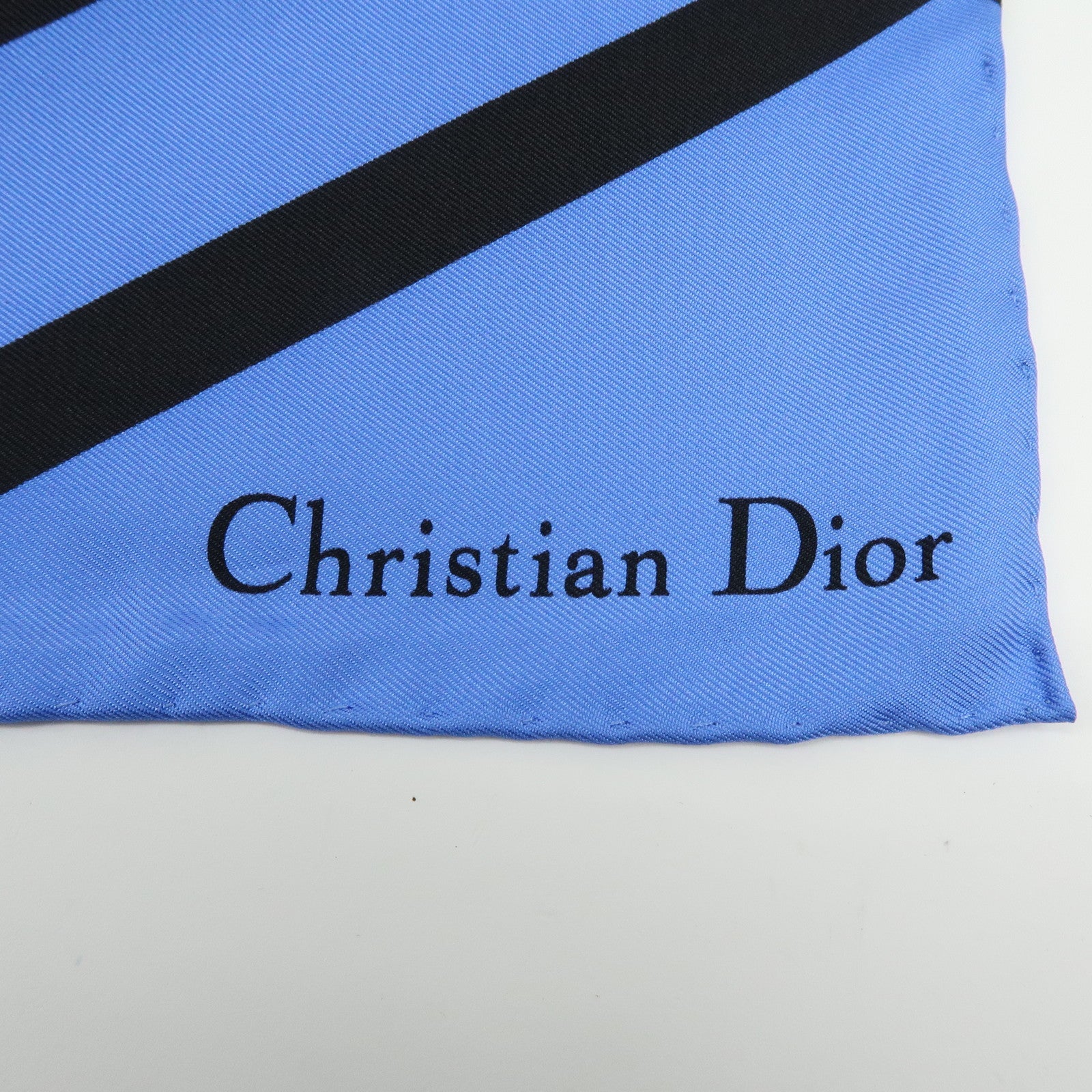 Christian Dior Silk 100% Butterfly Scarf Pink Blue