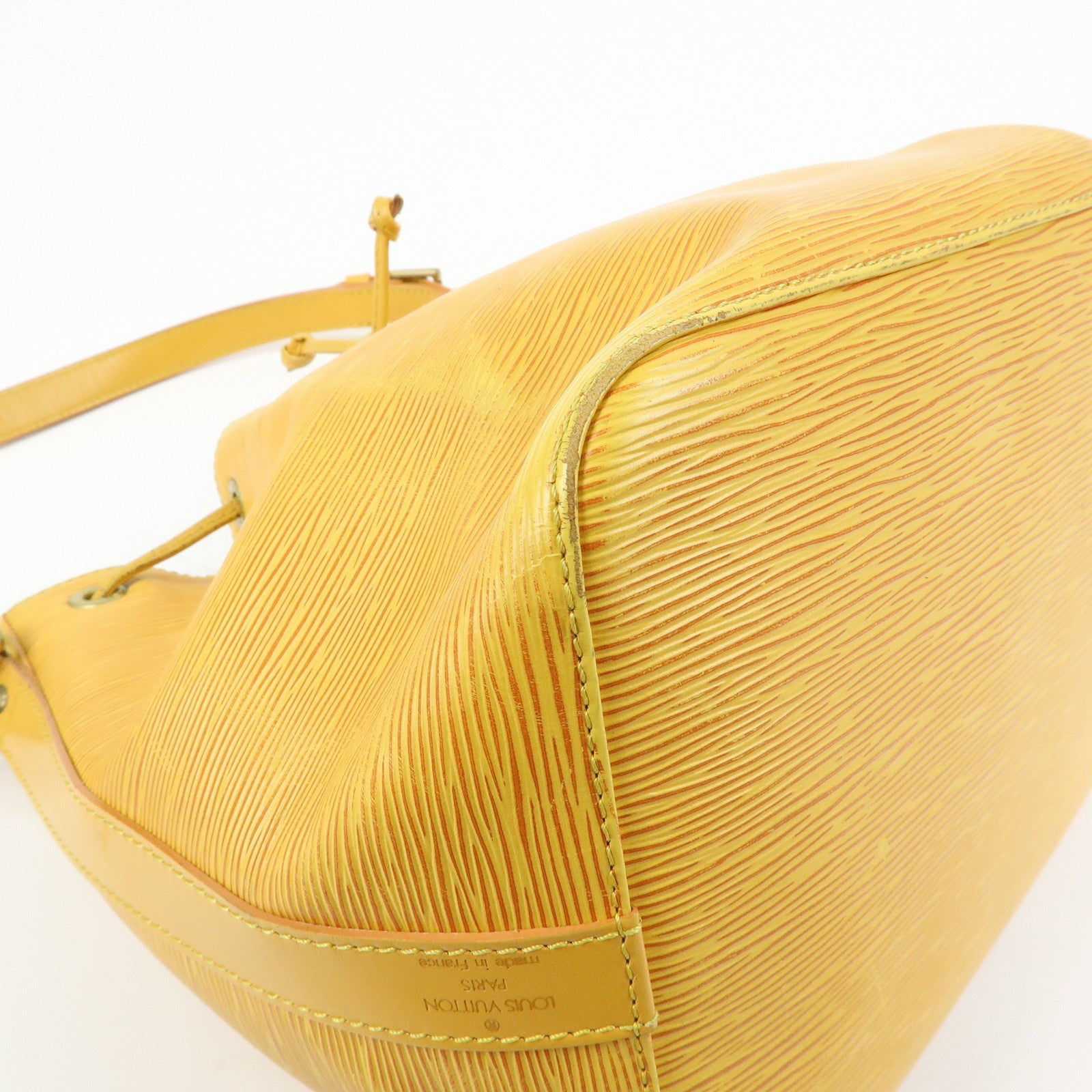 Louis Vuitton Epi Petit Noe Shoulder Bag Tassili Yellow M44109