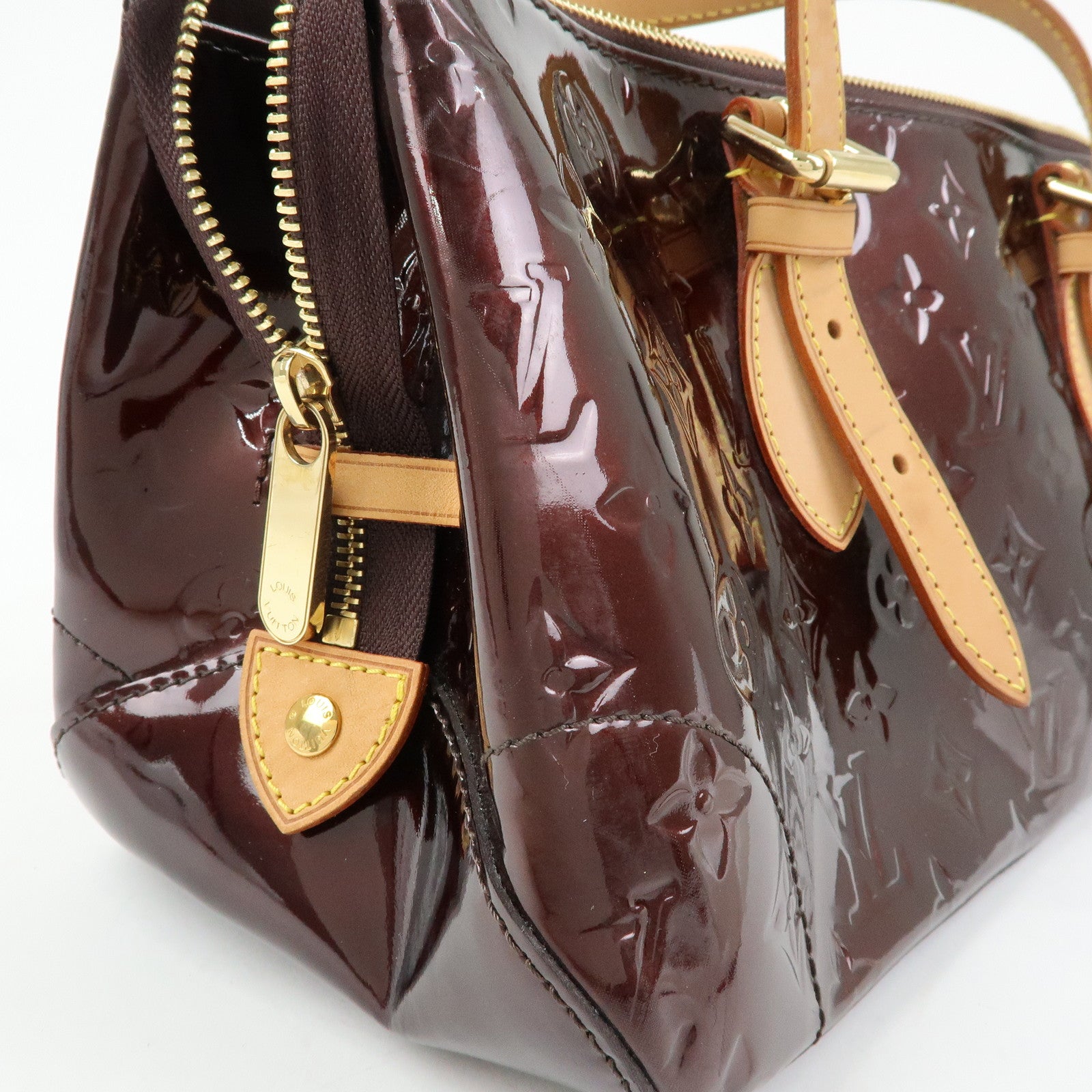 Louis Vuitton Monogram Vernis Rosewood Avenue Hand Bag M93510