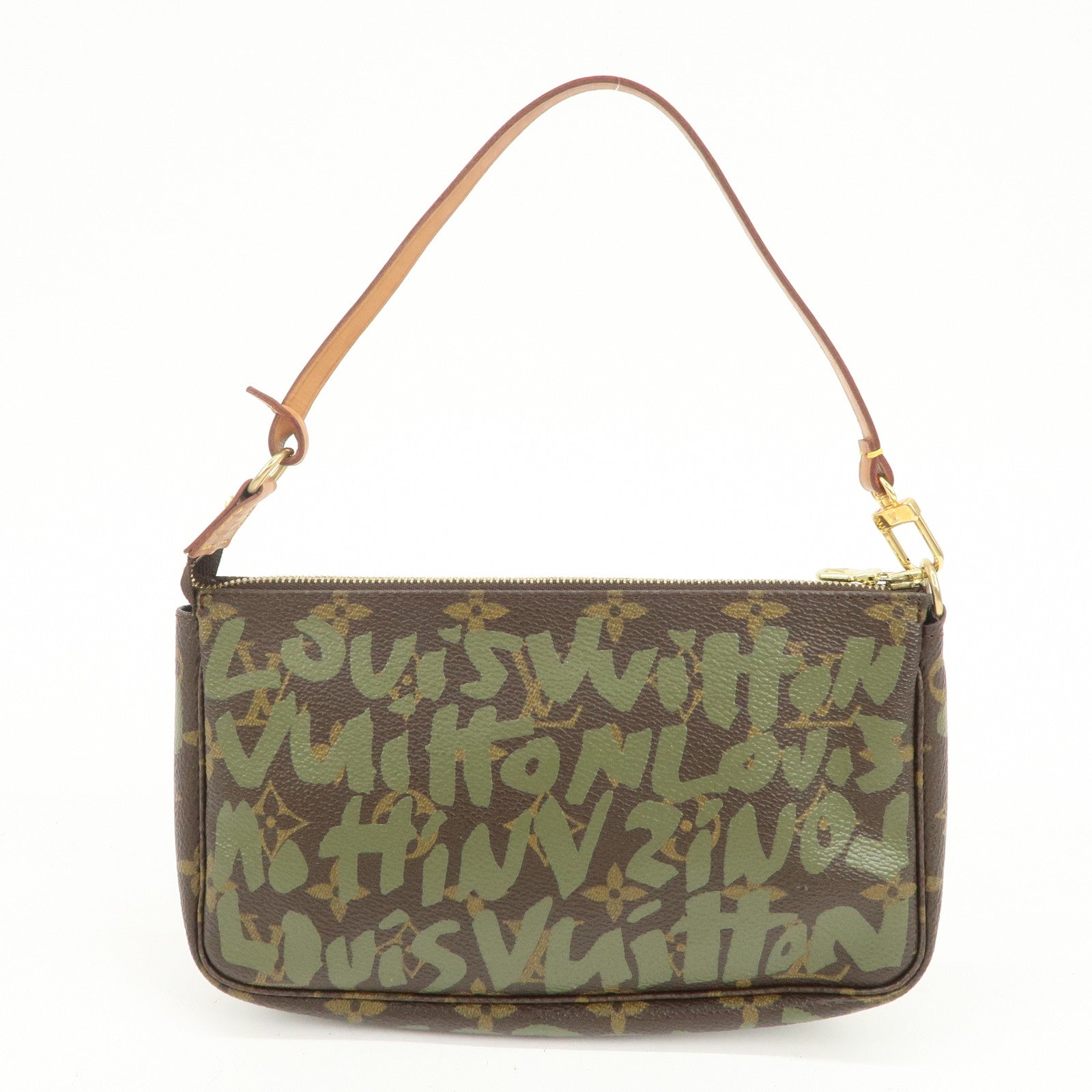 Louis Vuitton Monogram Graffiti Pochette Accessoires HandBag M92191