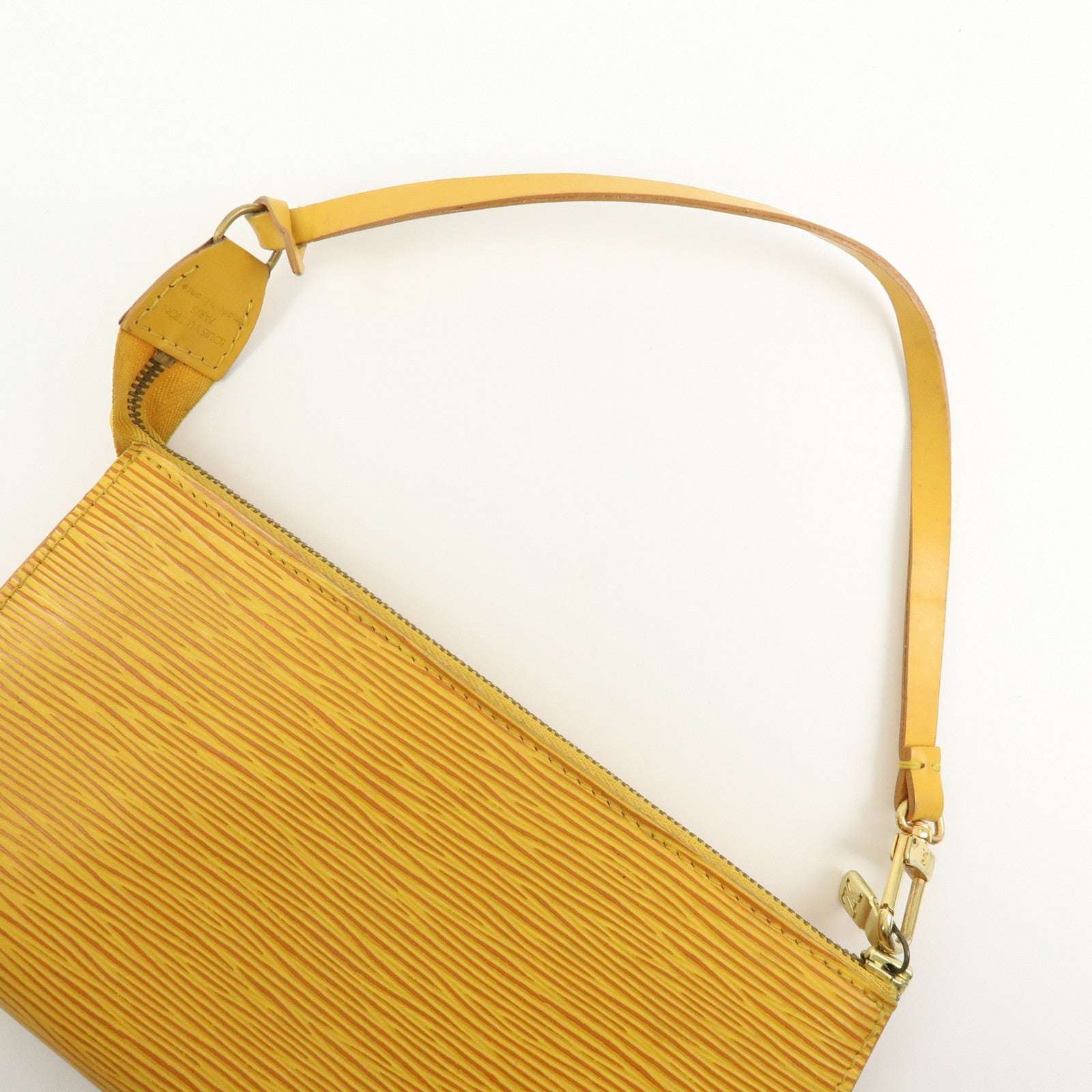 Louis Vuitton Epi Pochette Accessoires Pouch Tassili Yellow M52959