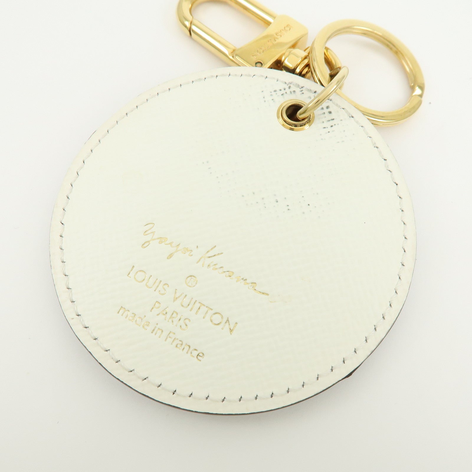 Louis Vuitton Monogram Porte Cles Pumpkin Dots Key Charm M66739