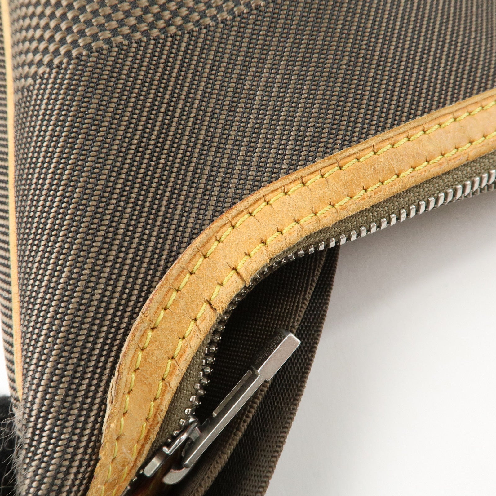 Louis Vuitton Damier Geant Explorer La Tour Shoulder Bag Terre M93615 Used