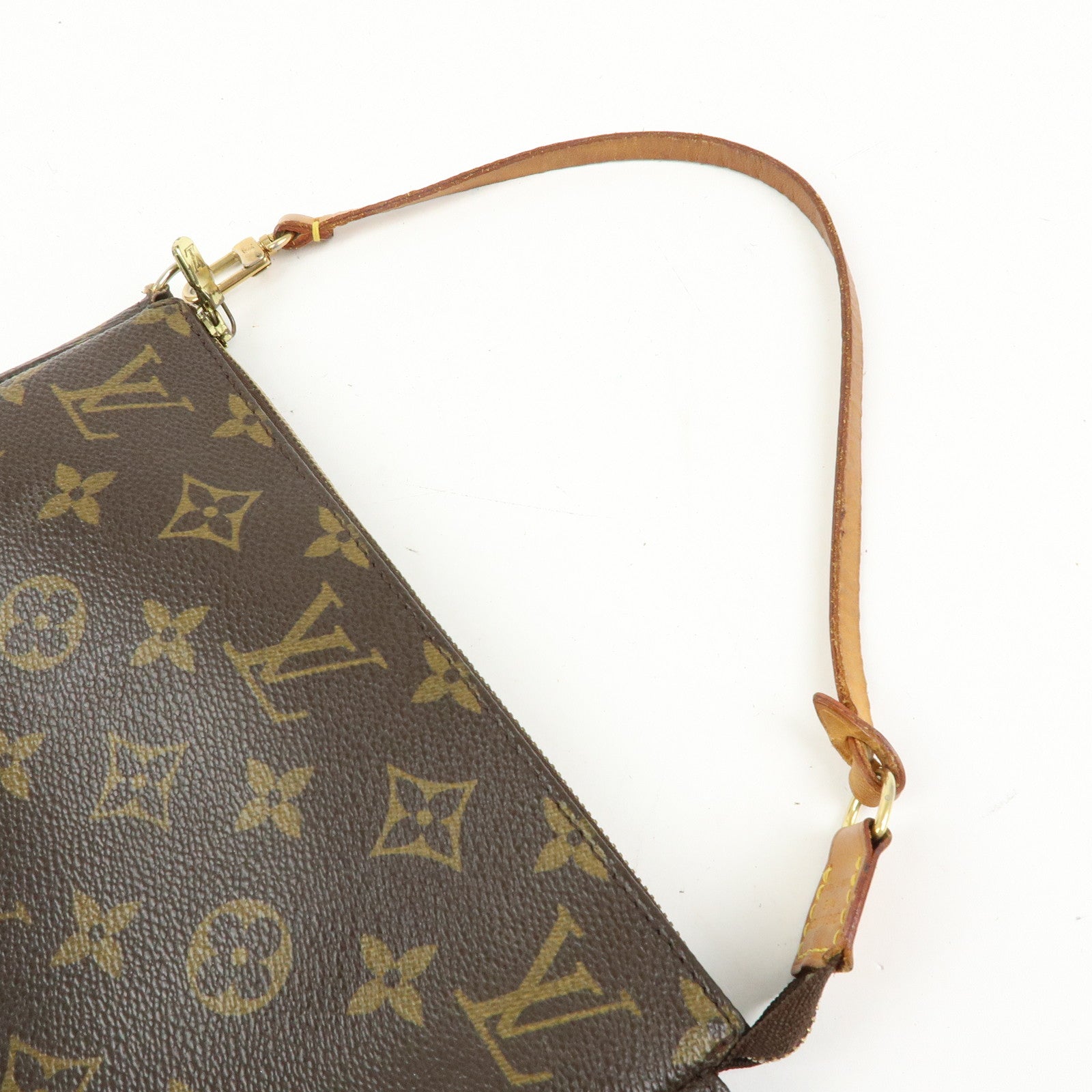 Louis Vuitton Monogram Pochette Accessoires Pouch Hand Bag M51980