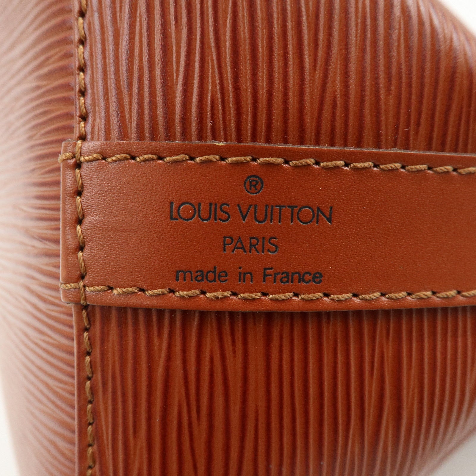 Louis Vuitton Epi Petit Noe Shoulder Bag Kenya Brown M44103
