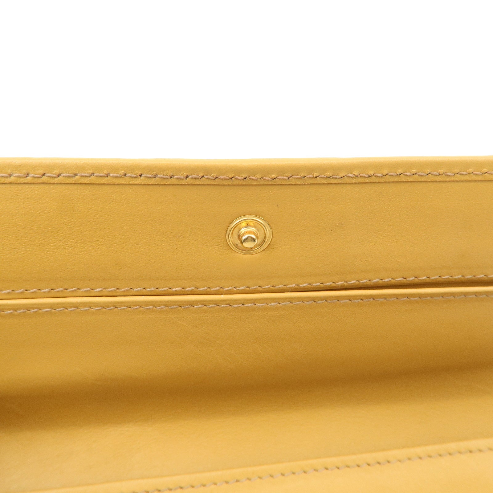 CELINE Macadam PVC Leather Long Wallet Brown