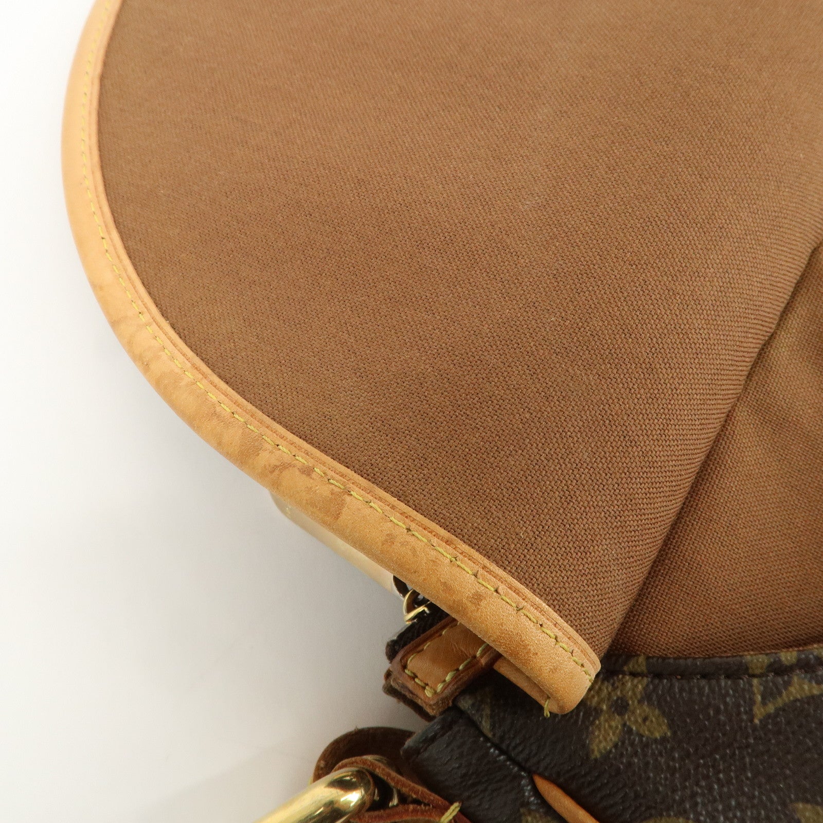 Louis Vuitton Monogram Tulum GM Shoulder Bag Brown M40075 Used