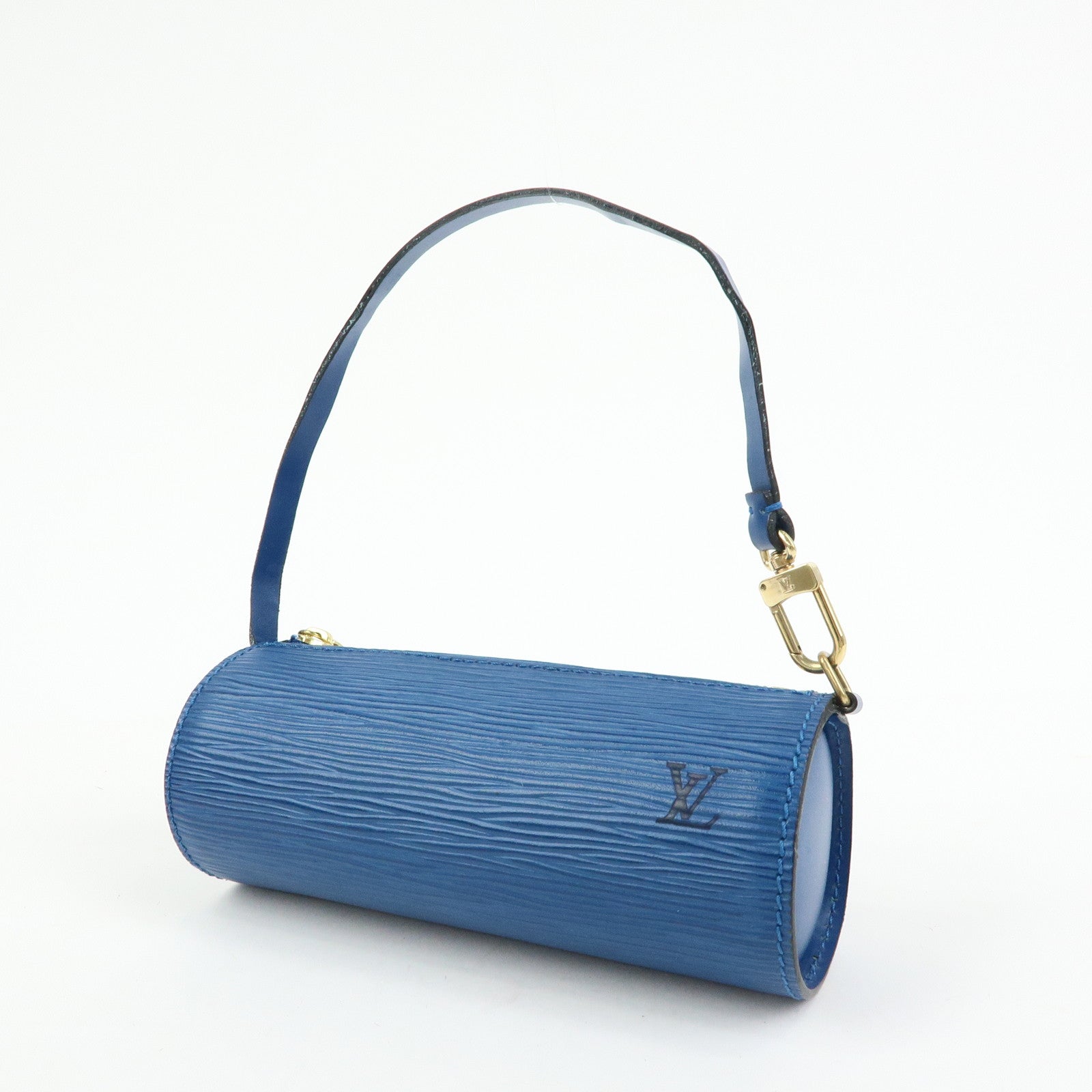 Louis Vuitton Epi Set of 2 Leather Soufflot Pouch Red Blue
