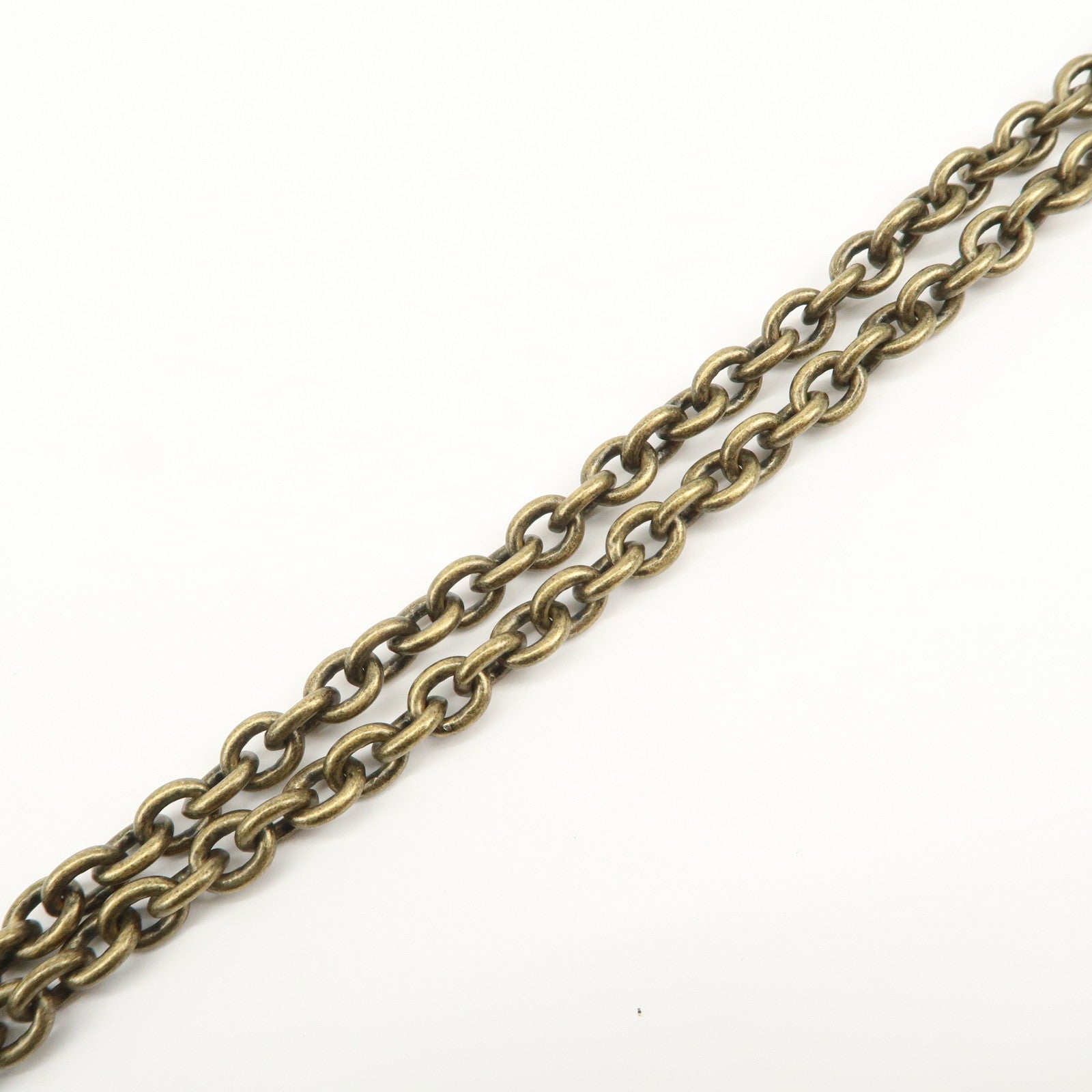 BOTTEGA VENETA Intrecciato Leather Chain Long Wallet Gray