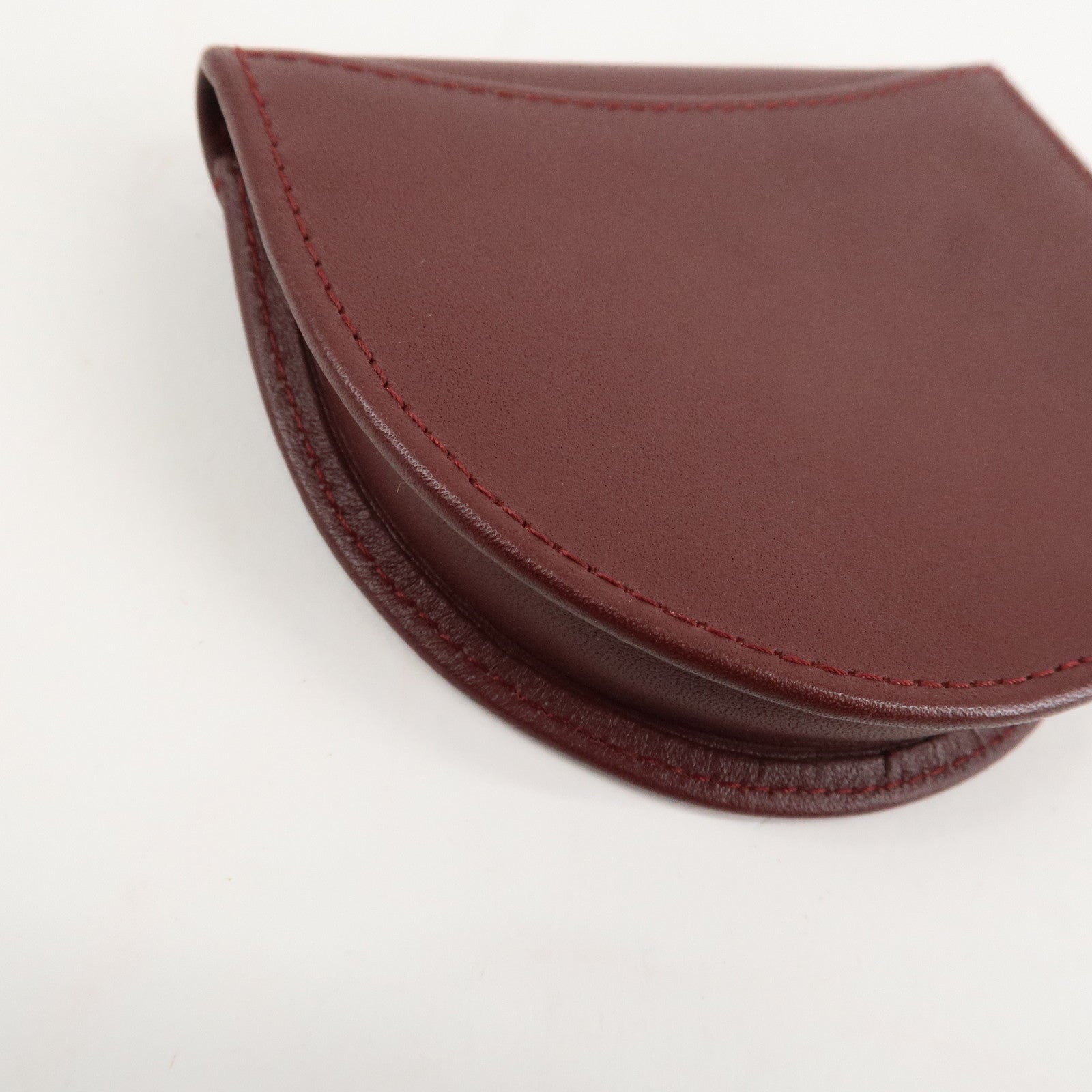 Cartier Must de Cartier Must Line Leather Coin Case L3000123 Used