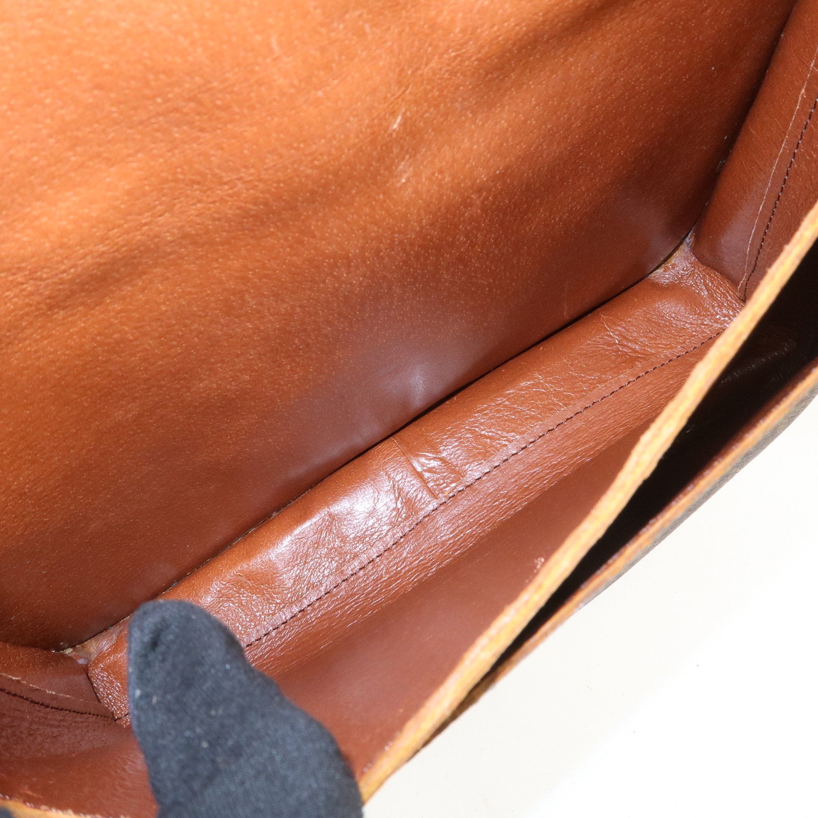 Louis Vuitton Monogram Cartouchiere GM Crossbody Bag Brown M51252