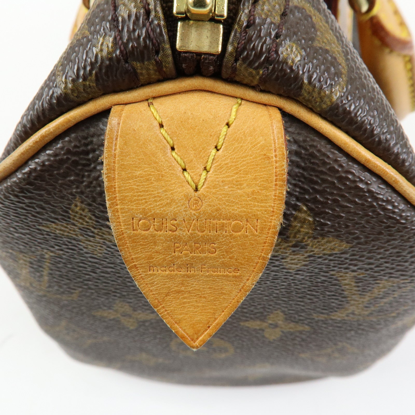 Louis Vuitton Monogram Speedy 25 Boston Bag Hand Bag Brown M41528