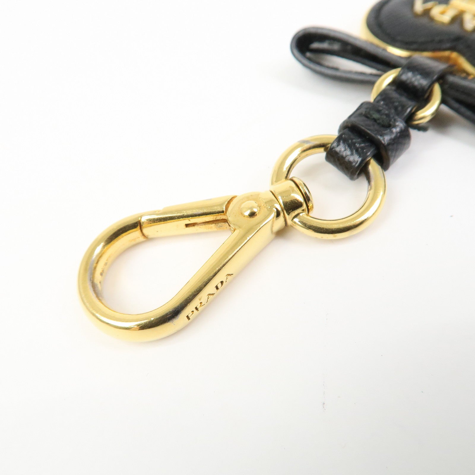 PRADA Saffiano Leather Metal Set of Key Chain 1TL126/2PP080