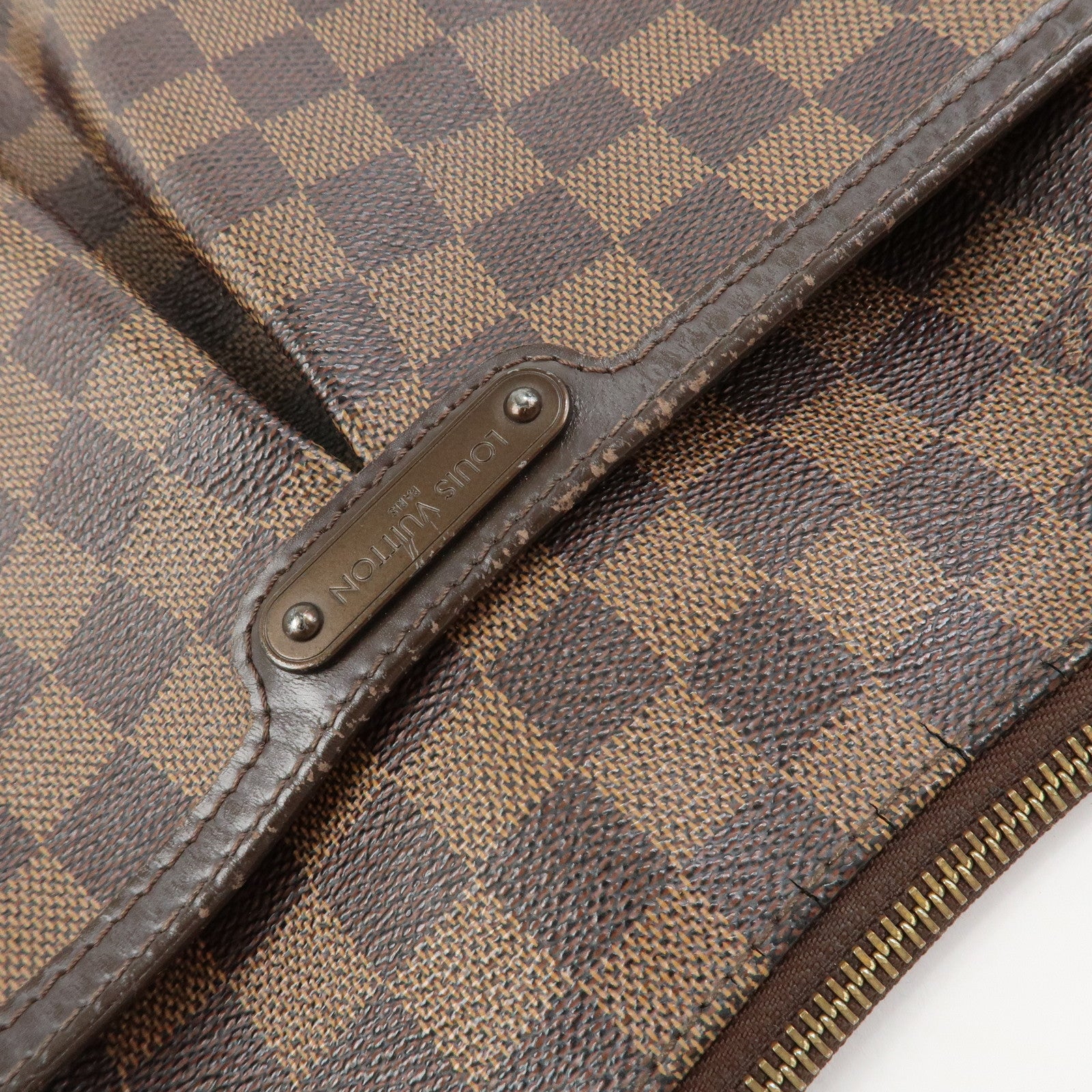 Louis Vuitton Damier Bloomsbury PM Shoulder Bag Brown N42251