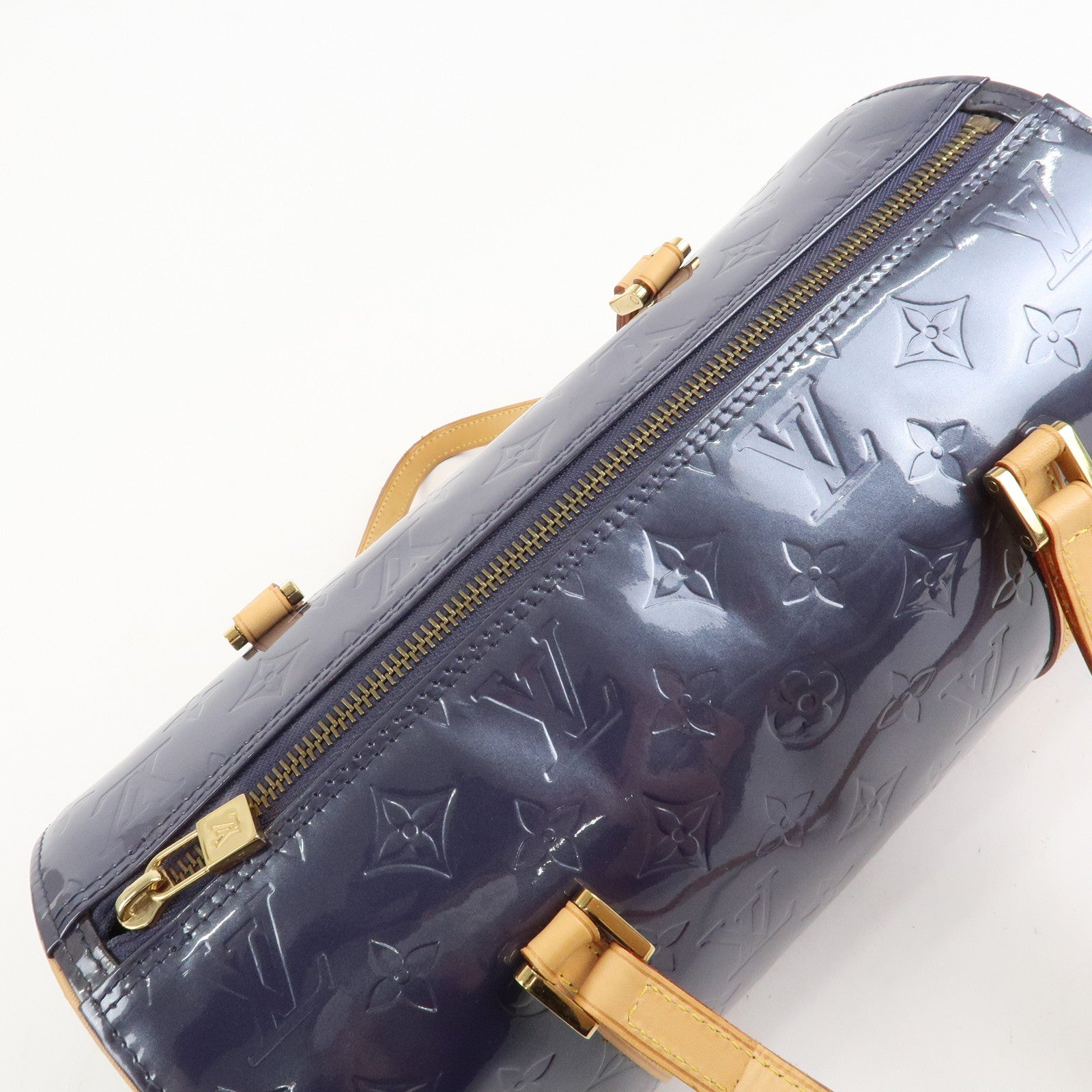Louis Vuitton Monogram Vernis Leather Bedford Hand Bag M91330 Used
