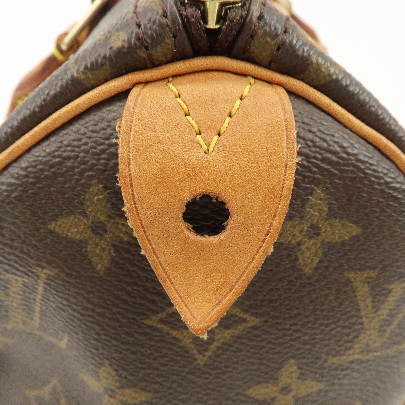 Louis Vuitton Monogram Speedy 25 Boston Bag Hand Bag Brown M41528