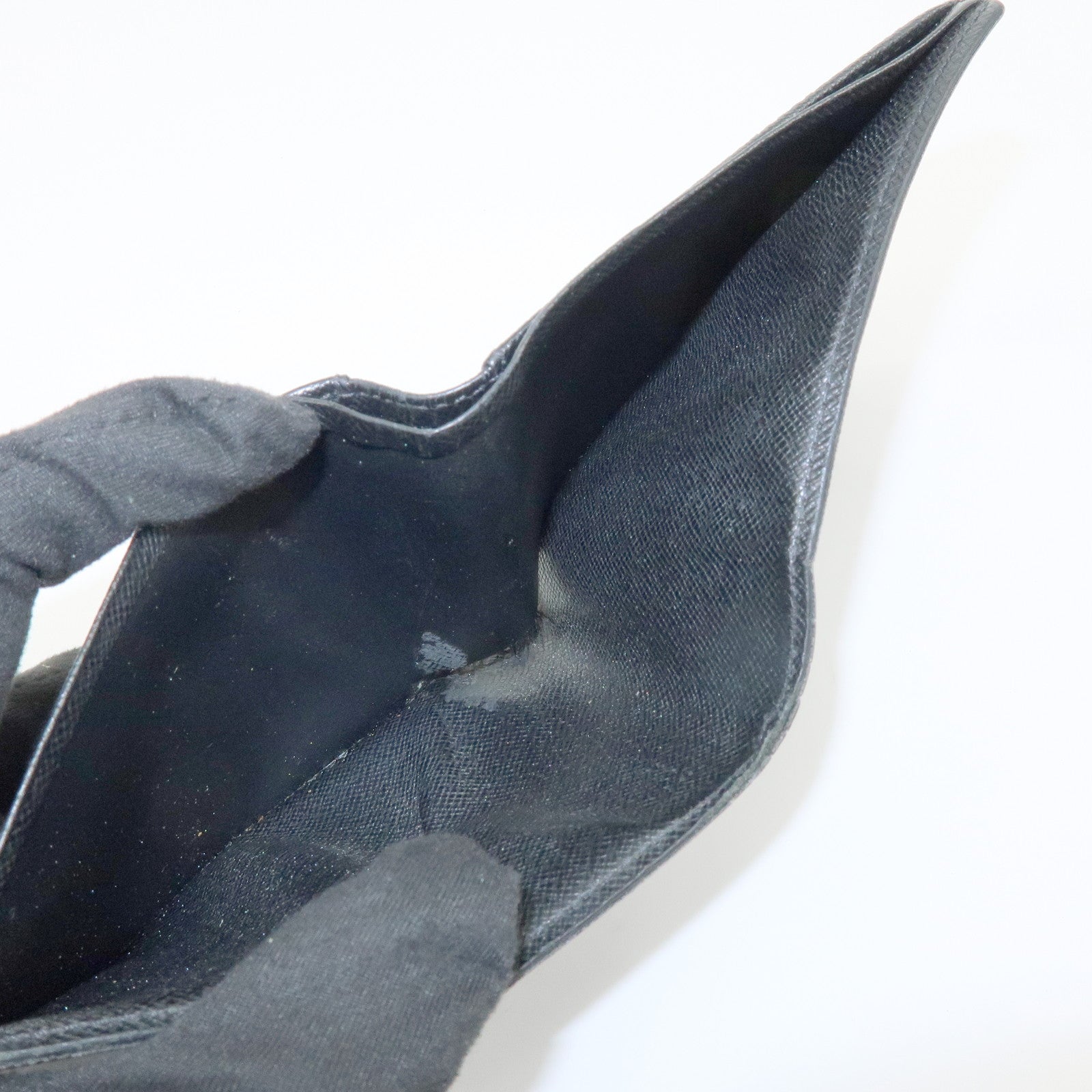 Louis Vuitton Damier Graphite Set of Compact Wallet N62664/N62663