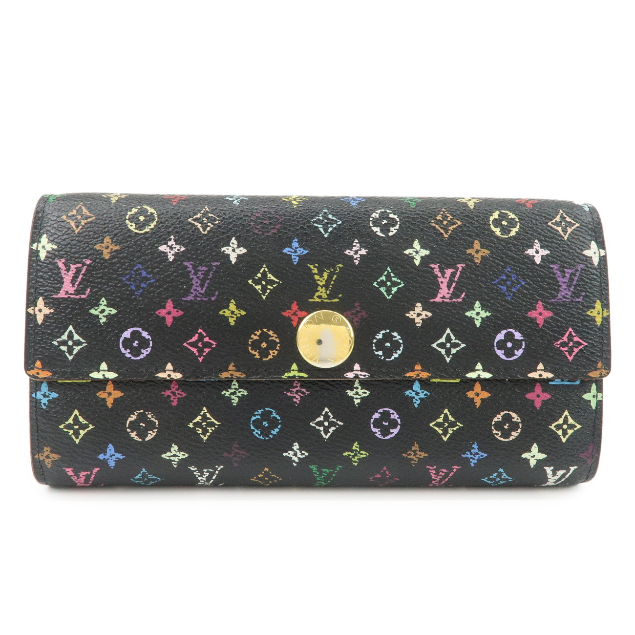 Louis Vuitton Monogram MultiColor Portefeuille Sarah Wallet M93748