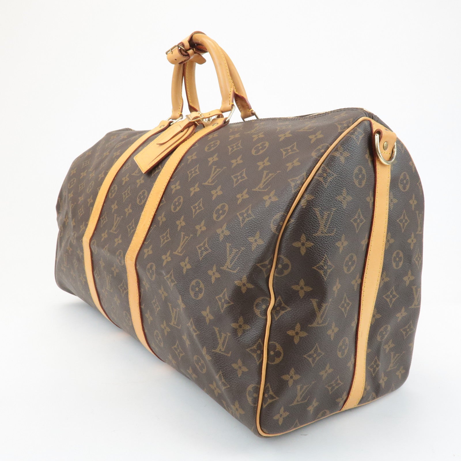 Louis Vuitton Monogram Keep All Bandouliere 55 Boston Bag M41414 Used